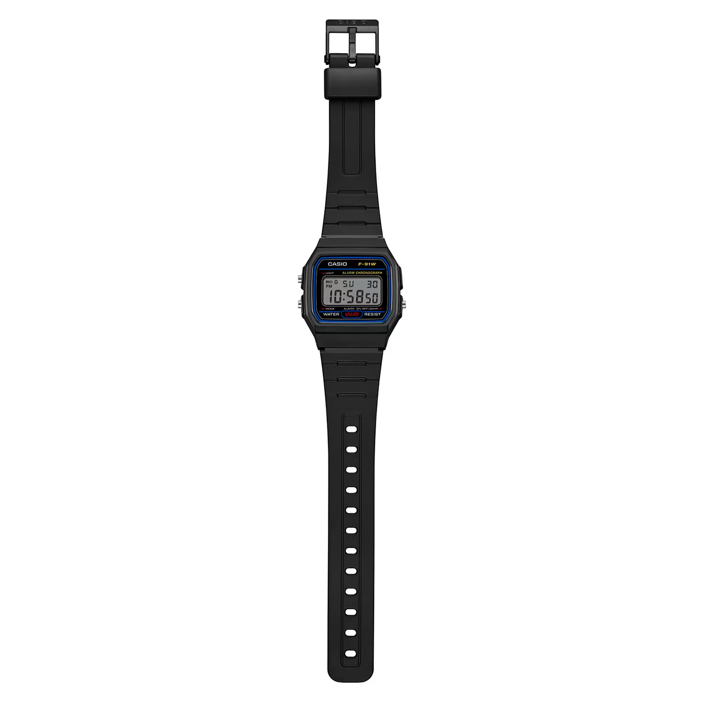 CASIO DIGITAL UNISEX WATCH F-91W-1DG