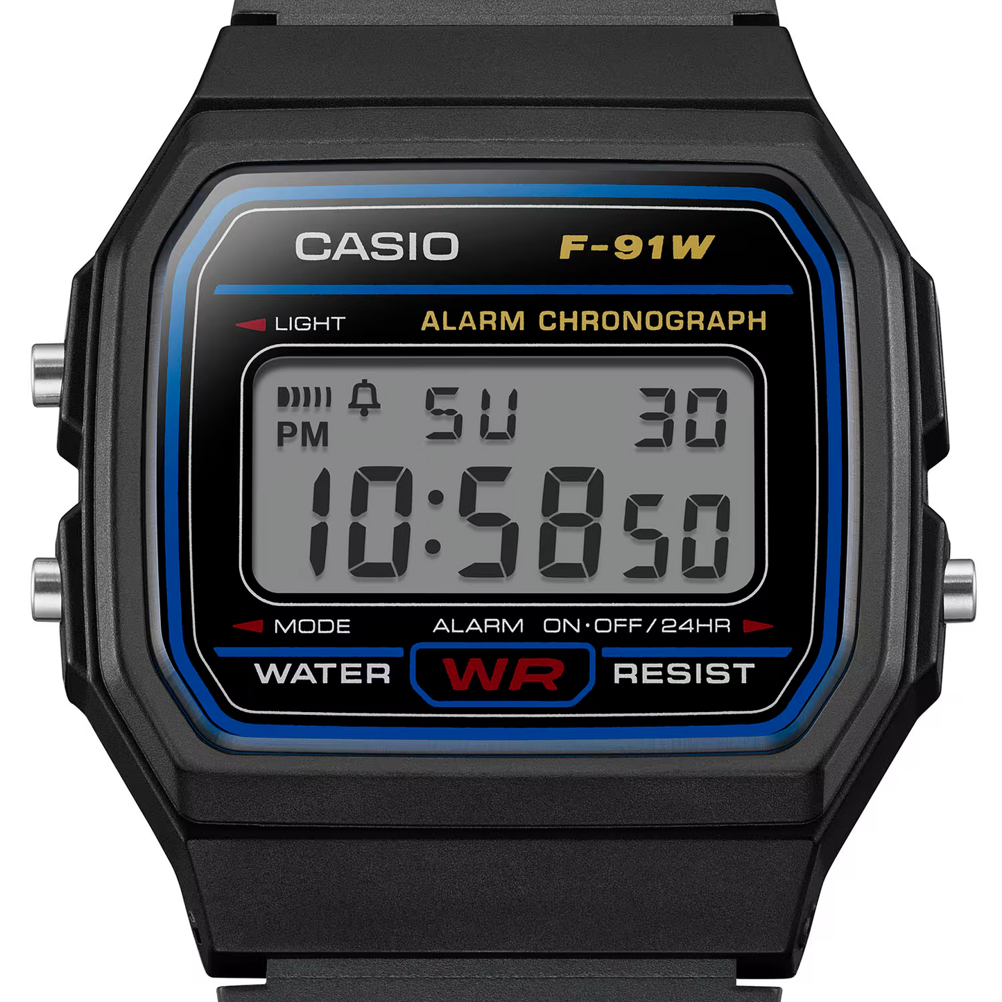 CASIO DIGITAL UNISEX WATCH F-91W-1DG