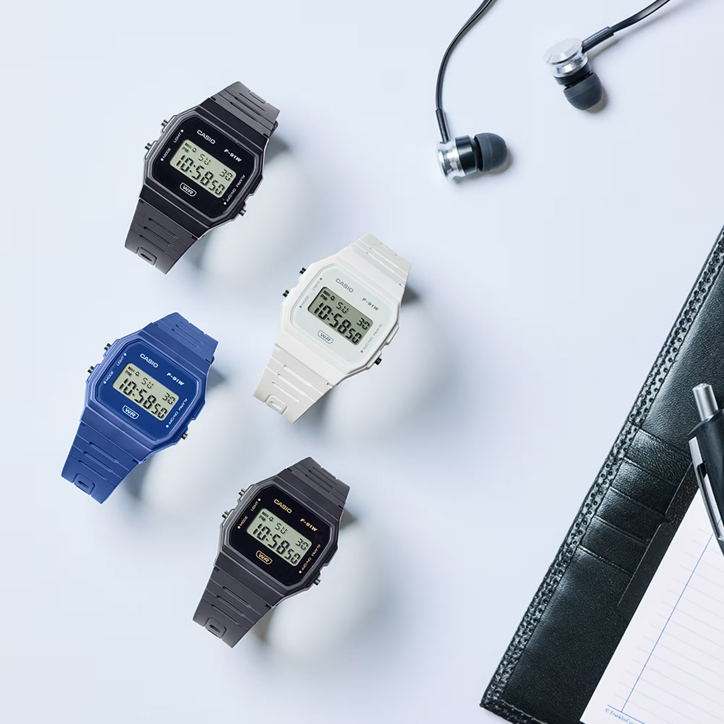 CASIO DIGITAL UNISEX WATCH F-91WB-7ADF