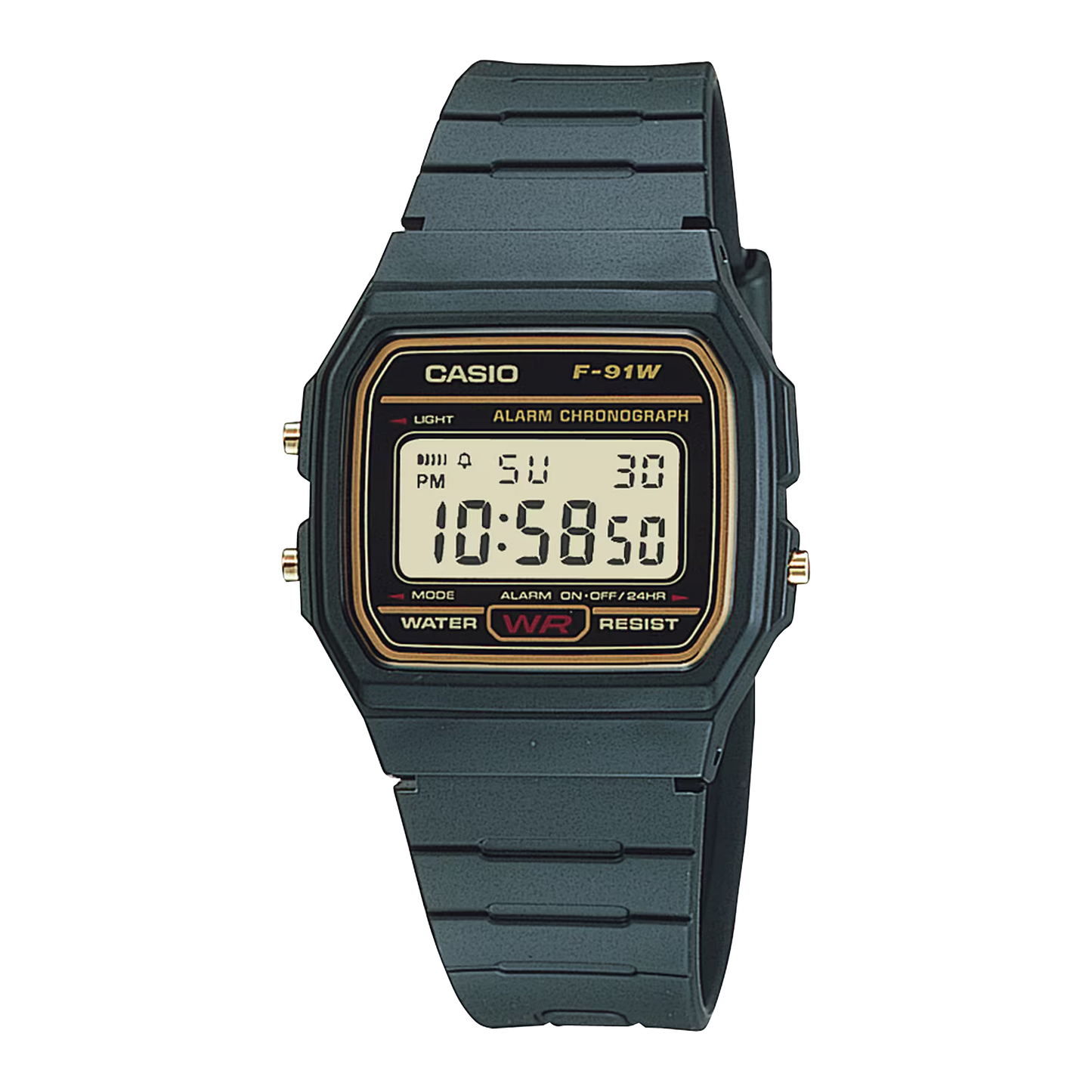 CASIO DIGITAL UNISEX WATCH F-91WG-9QDF