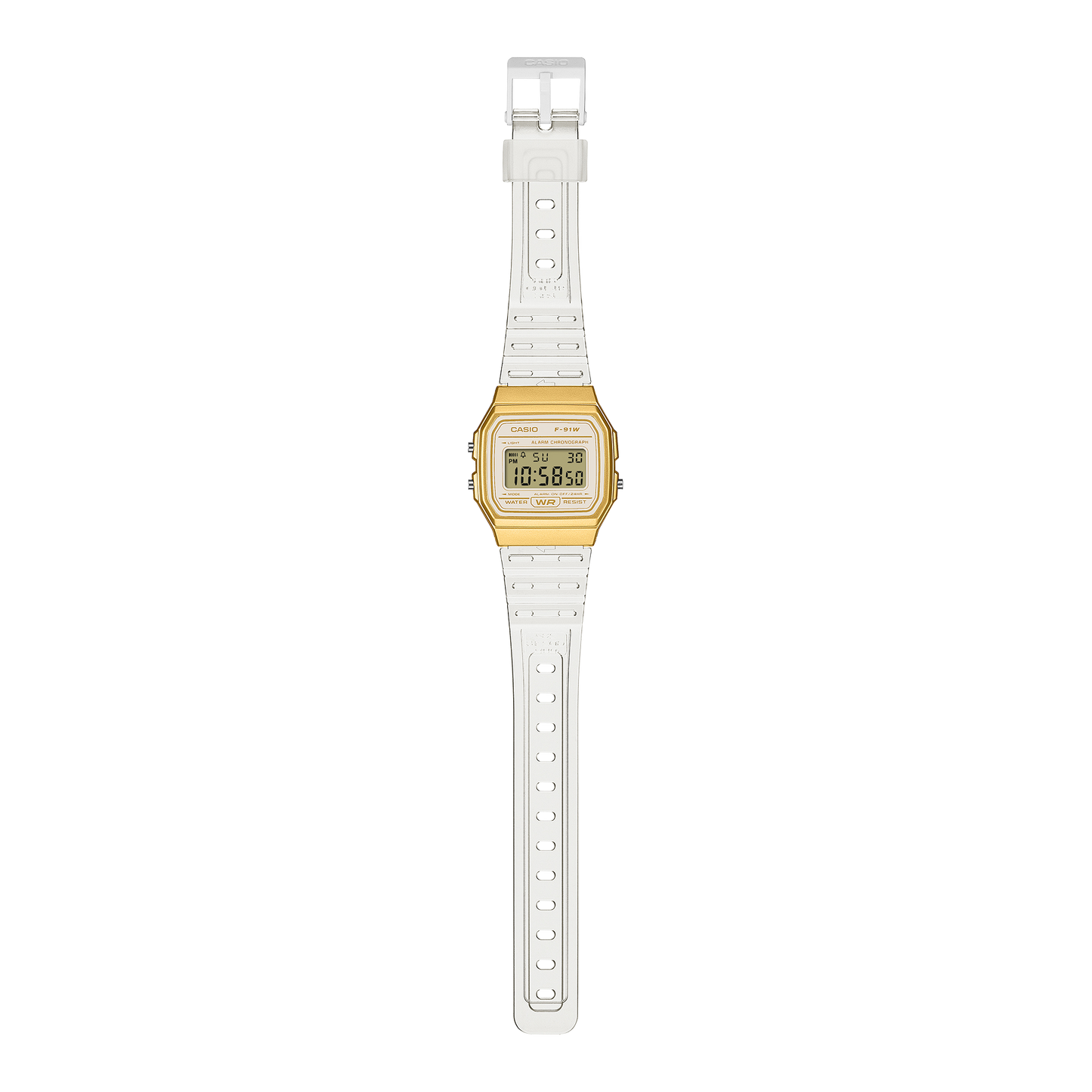 CASIO UNISEX DIGITAL WATCH F-91WS-7A2DF