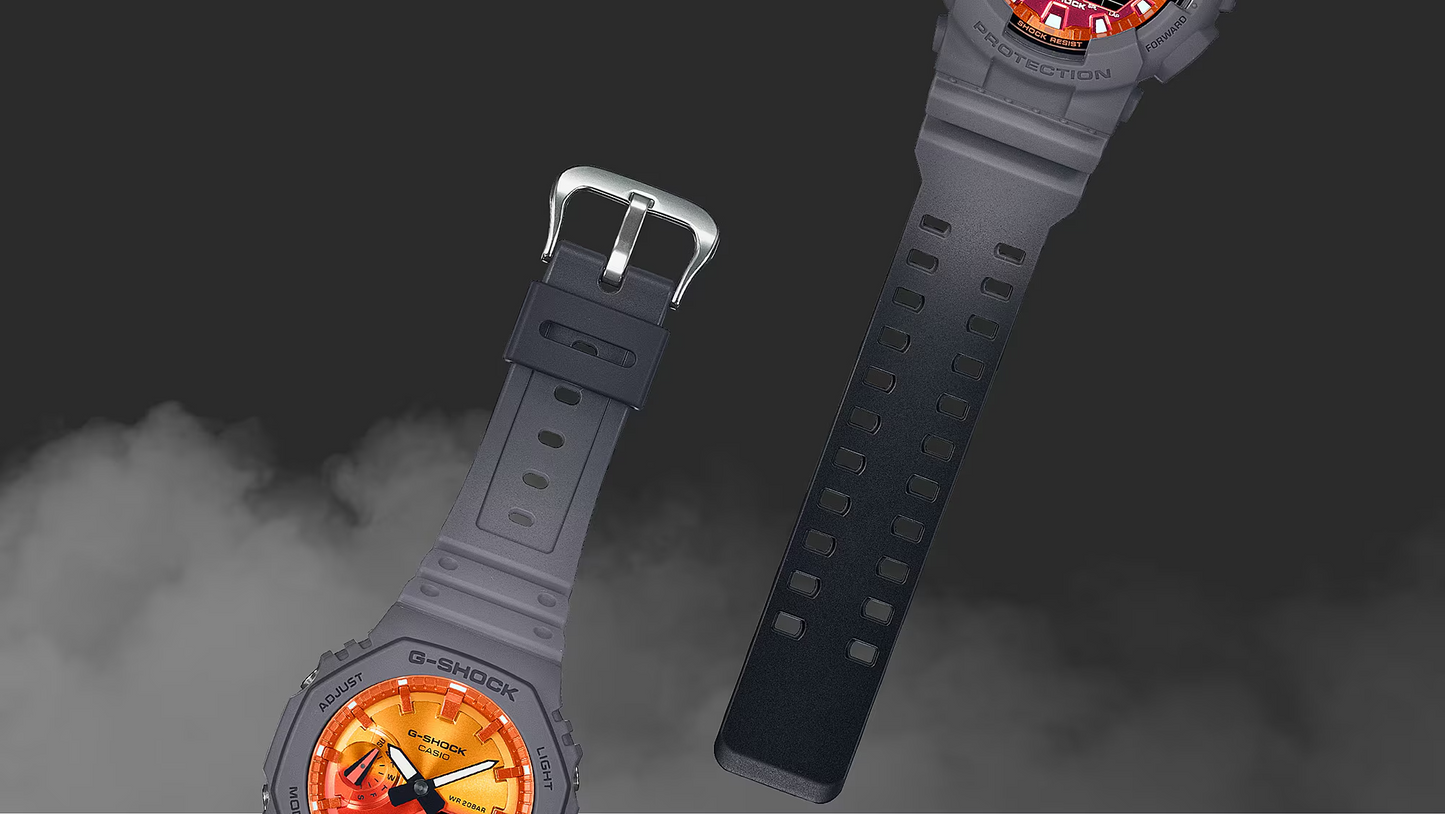 G-SHOCK ANALOG-DIGITAL MEN'S WATCH GA-100FL-8ADR