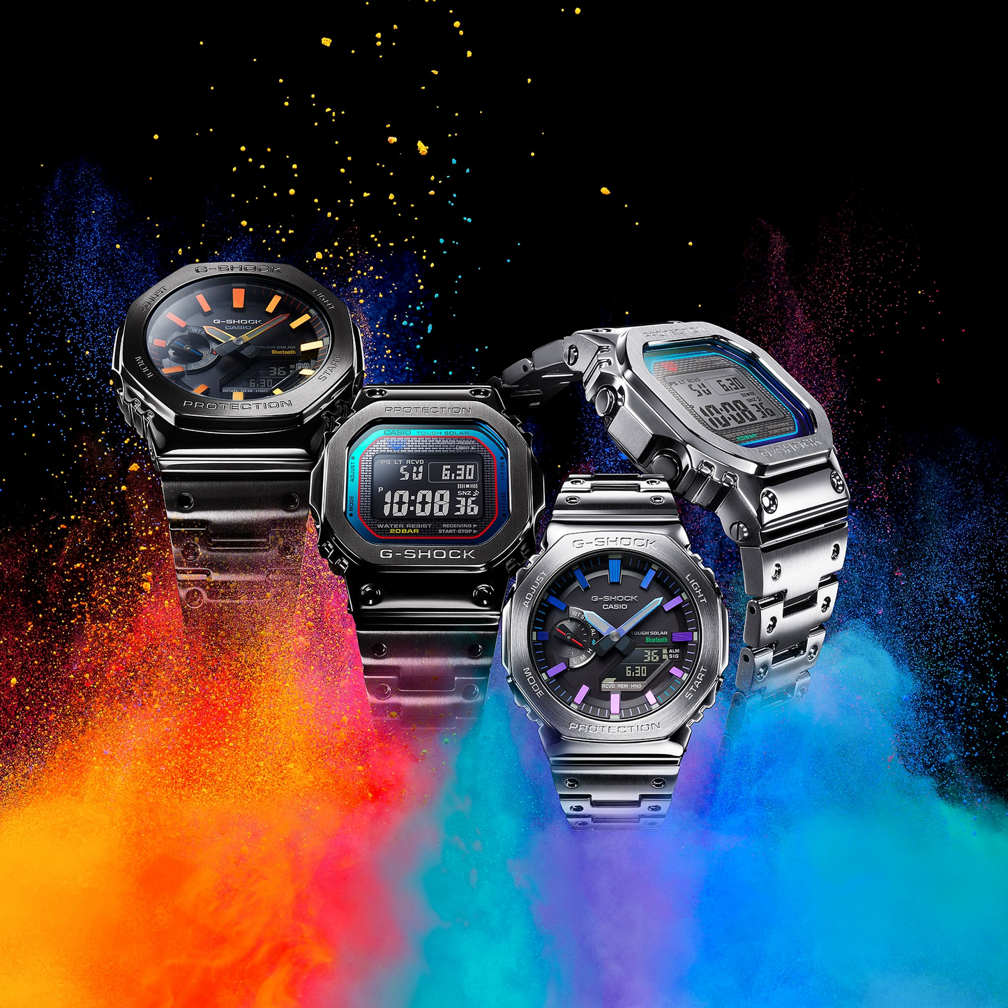 G-SHOCK MEN METAL WATCH GM-B2100BPC-1ADR