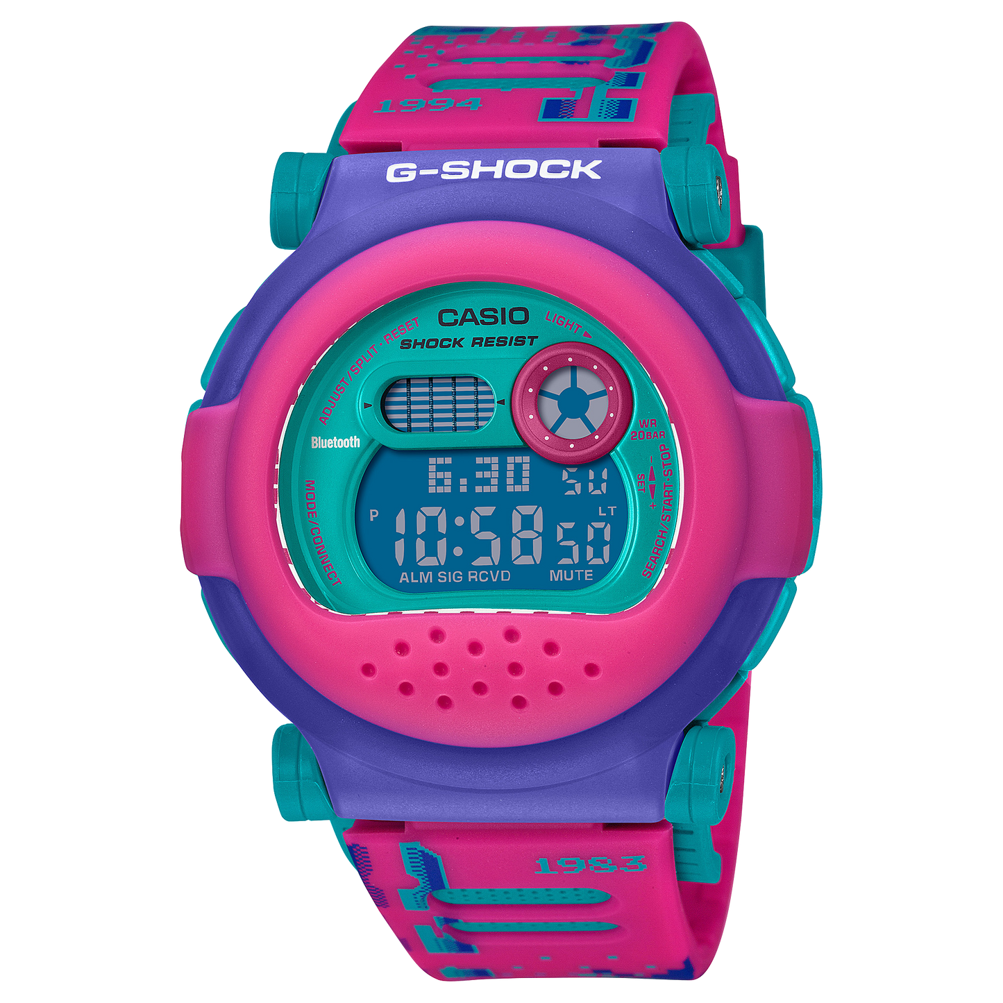 Casio G-Shock G-B001RG-4DR Digital Men's Watch Pink