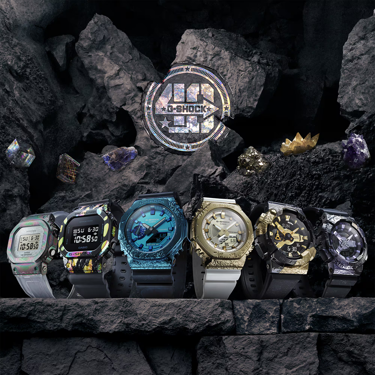 G-SHOCK WOMEN ADVENTURER’S GEM LIMITED-EDITION DIGITAL WATCH GM-S5640GEM-7DR