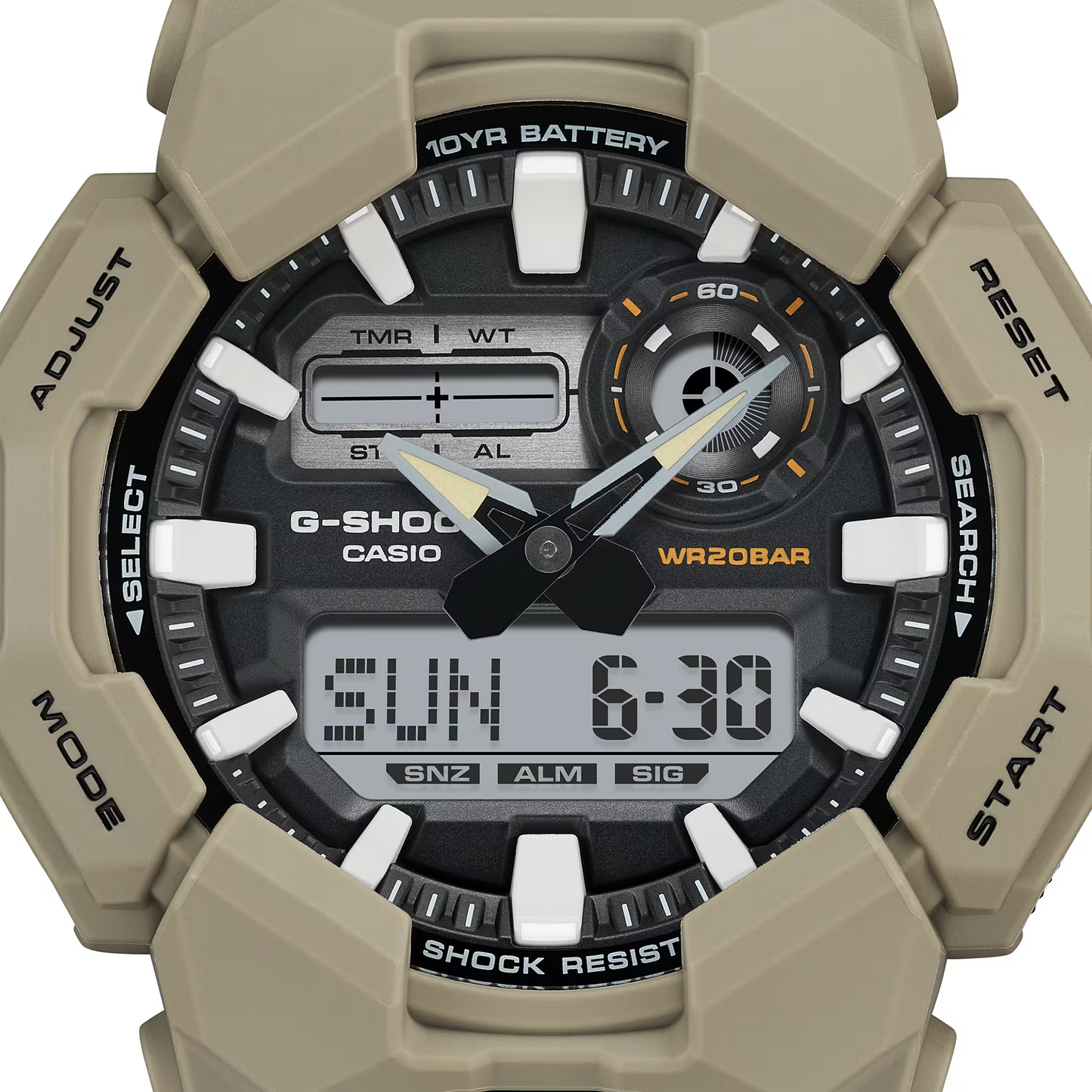 G-SHOCK ANALOG-DIGITAL MEN WATCH GA-010-5ADR