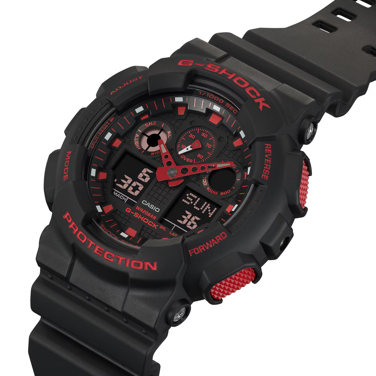 Casio G-Shock GA-100BNR-1ADR Analog Digital Men's Watch