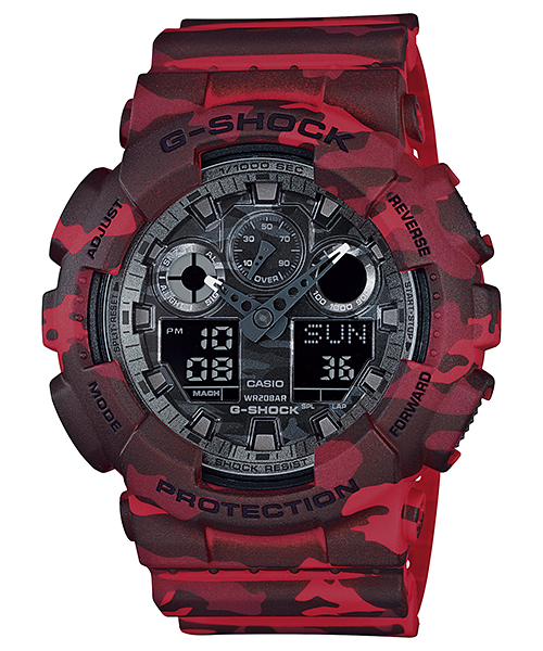 G-SHOCK CASUAL MEN'S WATCH GA-100CM-4ADR