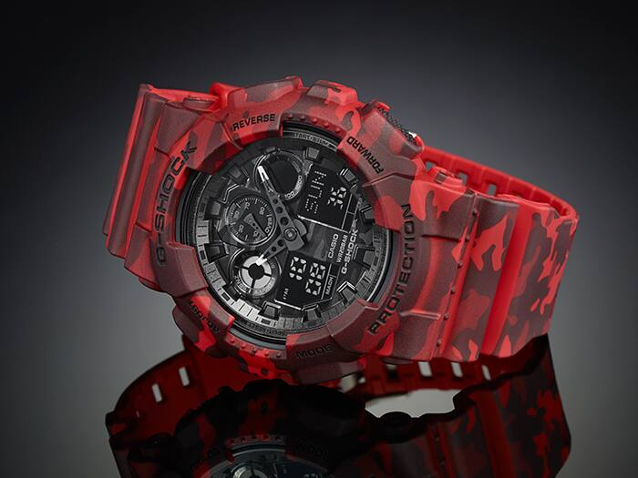 G-SHOCK CASUAL MEN'S WATCH GA-100CM-4ADR