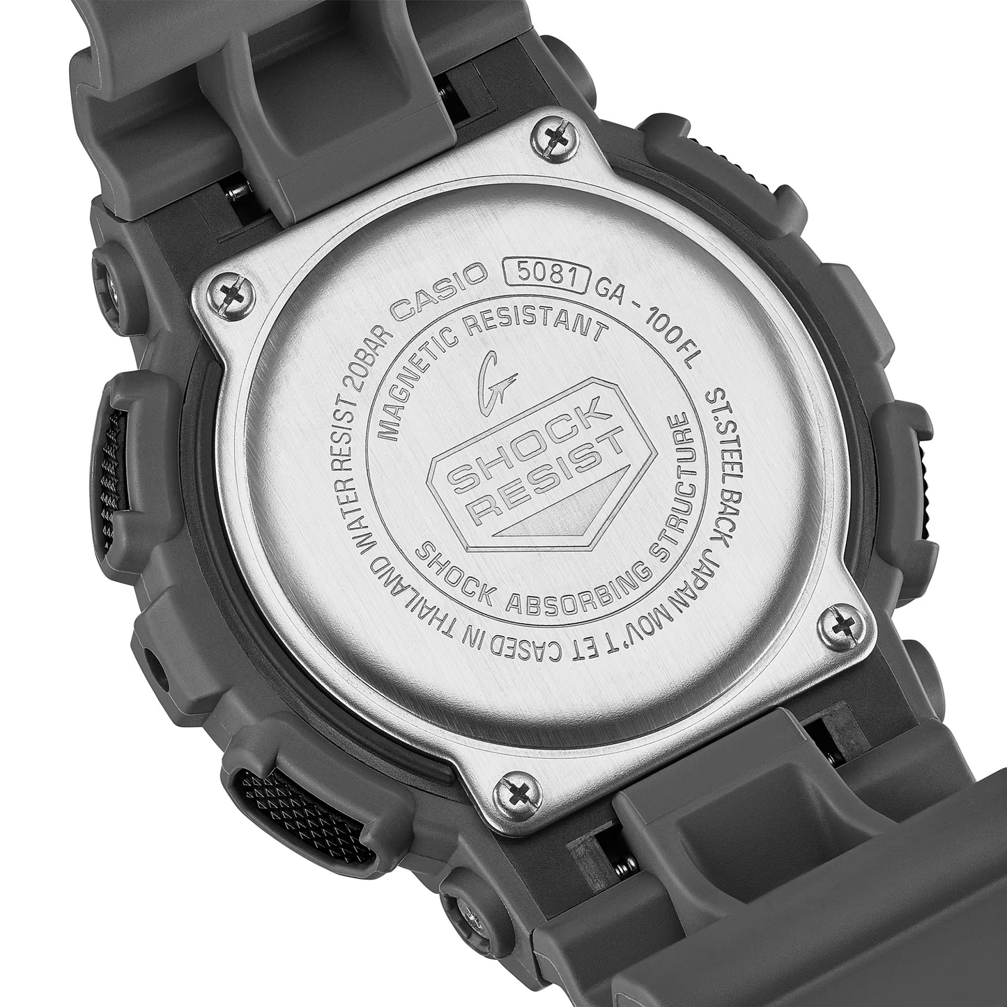 G-SHOCK ANALOG-DIGITAL MEN'S WATCH GA-100FL-8ADR