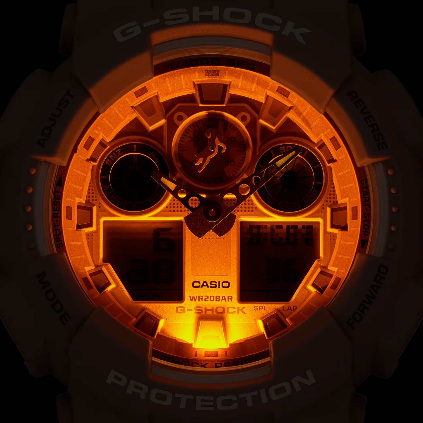 G-SHOCK ANALOG-DIGITAL MEN WATCH GA-100SHB-5ADR