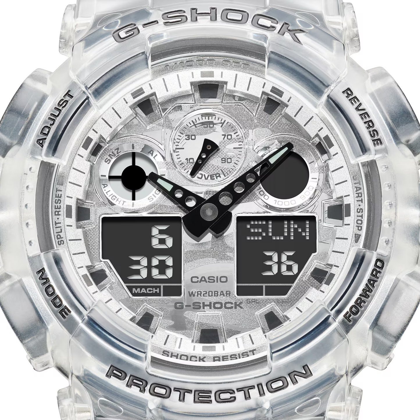 Casio G-Shock GA-100SKC-1ADR Analog Digital Men's Watch