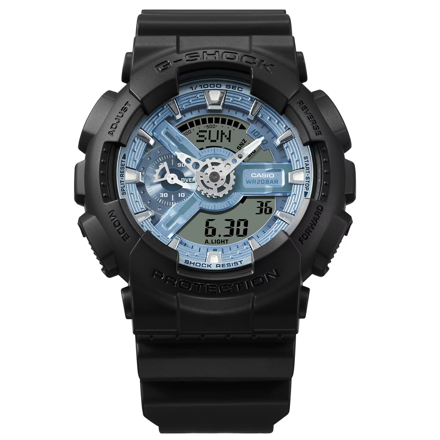 CASIO G-SHOCK GA-110CD-1A2 ANALOG DIGITAL WATCH