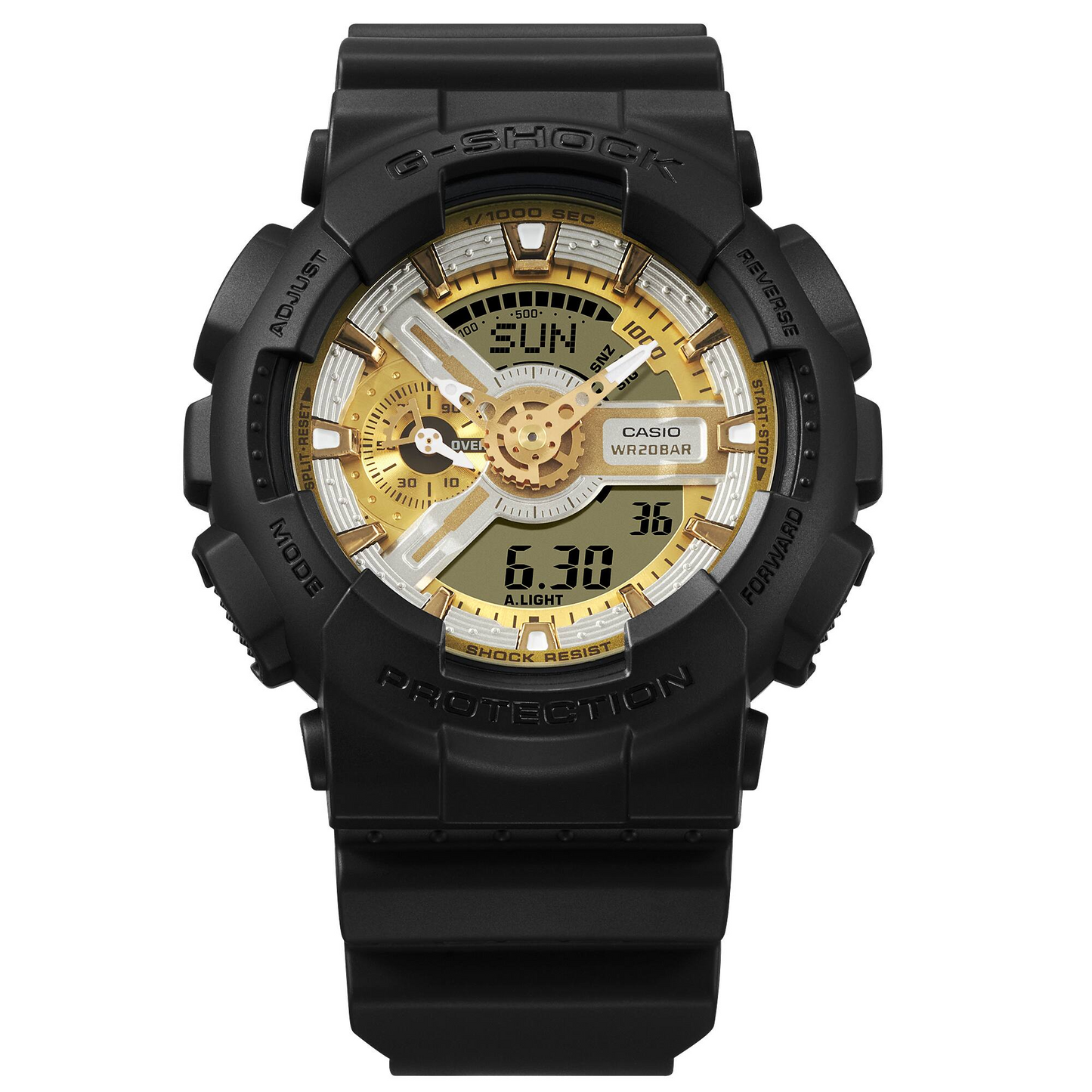 CASIO G-SHOCK GA-110CD-1A9DR ANALOG DIGITAL WATCH