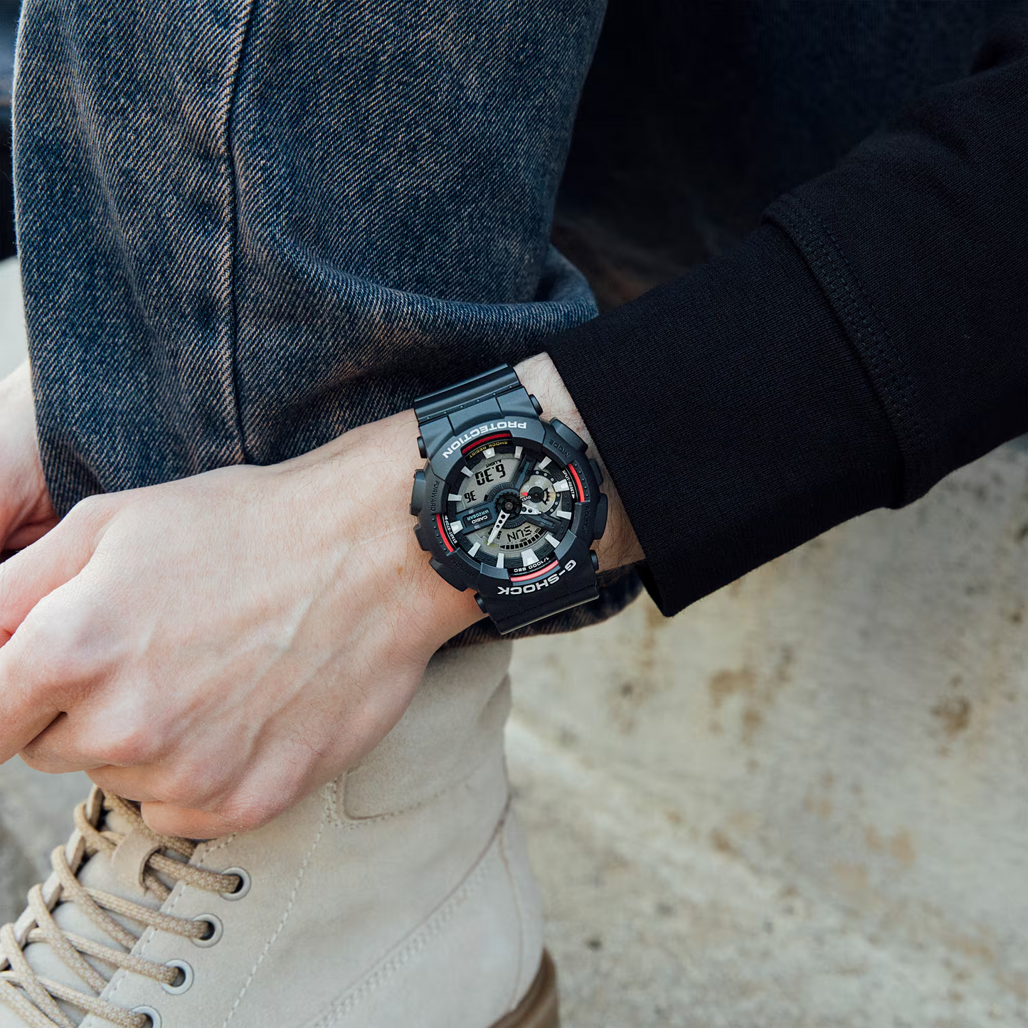 G-SHOCK Iconic Styles With Origin Colour Recreated Men Watch GA-110RL-1ADR