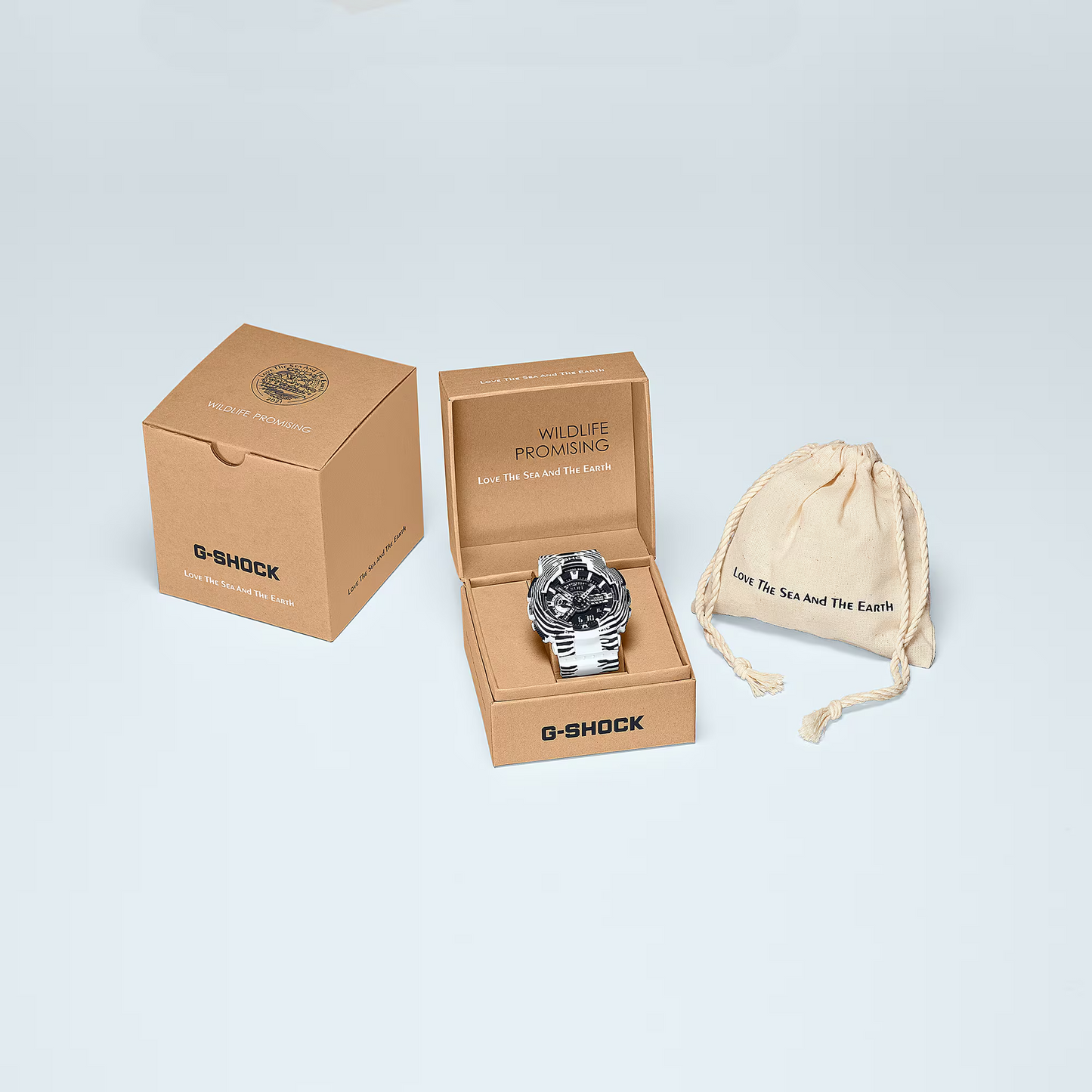 G-SHOCK WILDLIFE PROMISING COLLABORATION MEN'S WATCH GA-110WLP-7ADR