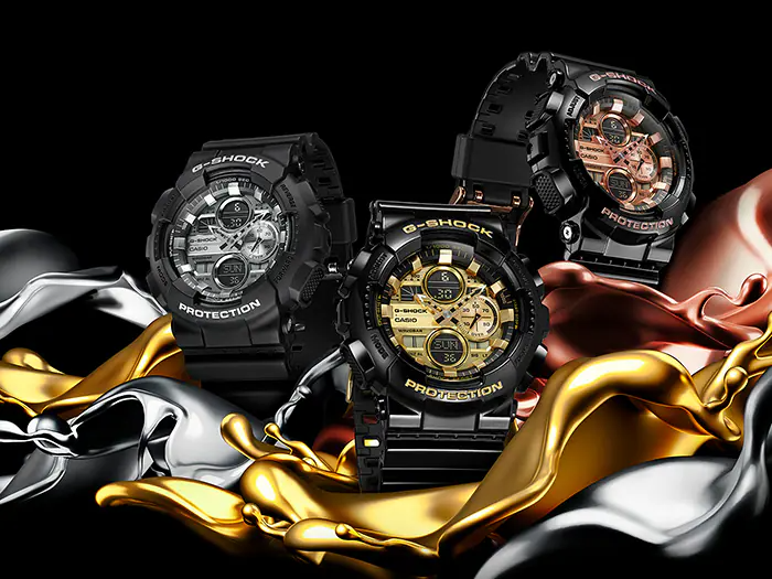 G-SHOCK CASUAL MEN'S WATCH GA-140GM-1A1DR