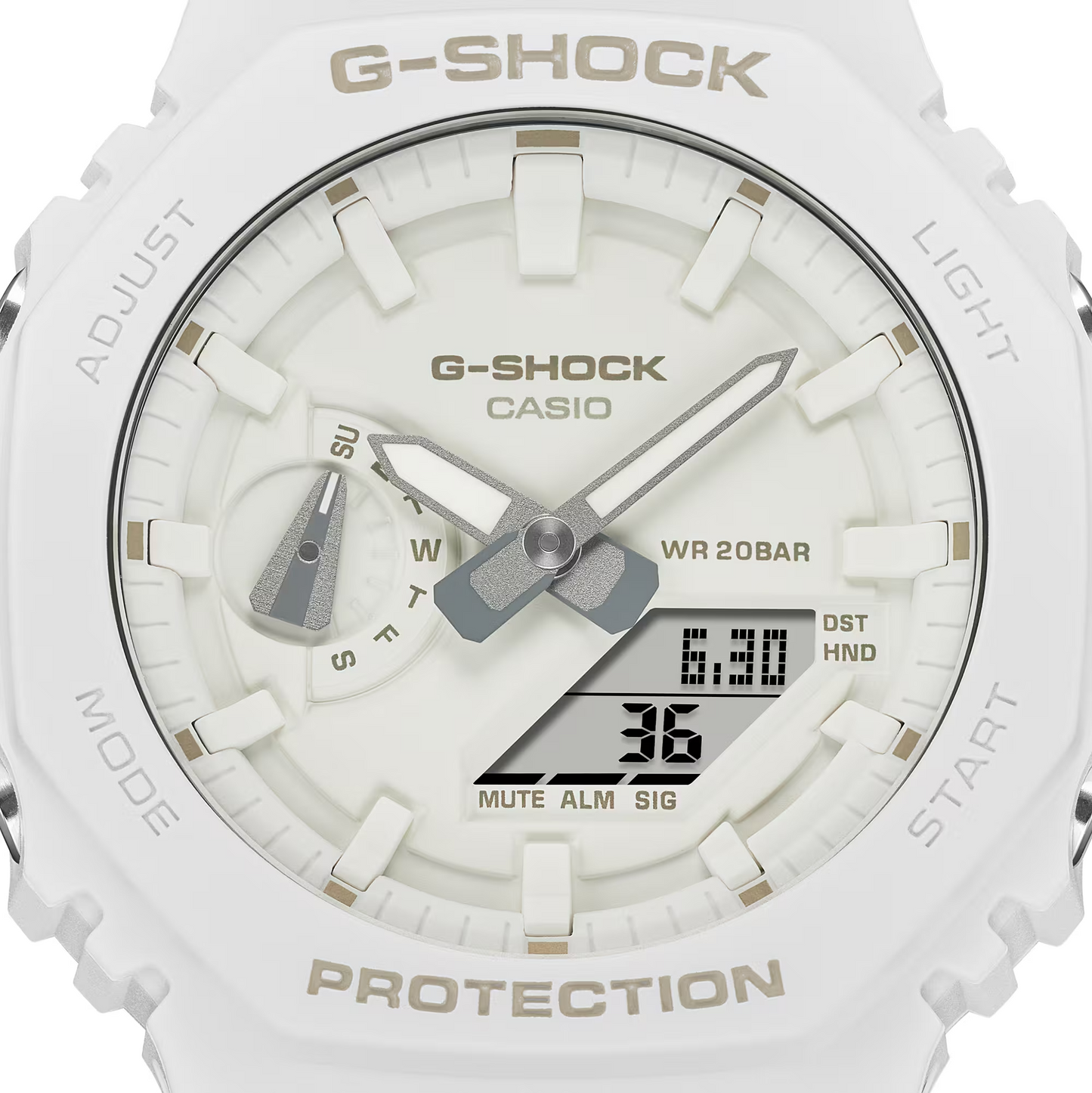 CASIO G-SHOCK GA-2100-7A7DR ANALOG DIGITAL WATCH