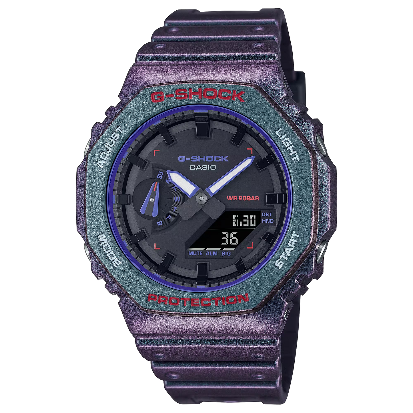 G-SHOCK CASUAL MEN WATCH GA-2100AH-6ADR