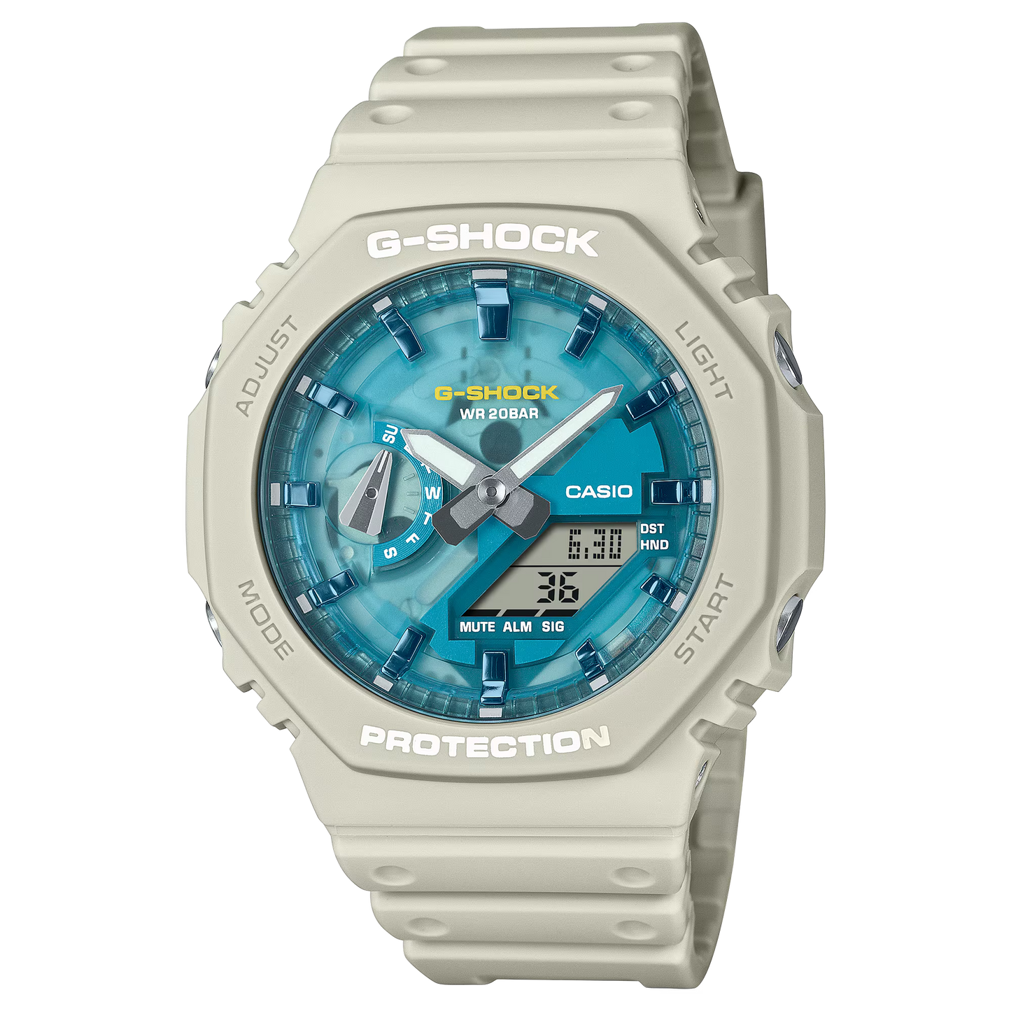 G-SHOCK CASUAL MEN'S WATCH GA-2100AS-5ADR