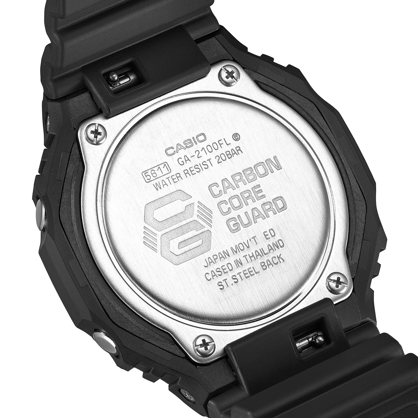 G-SHOCK ANALOG-DIGITAL MEN'S WATCH GA-2100FL-1ADR