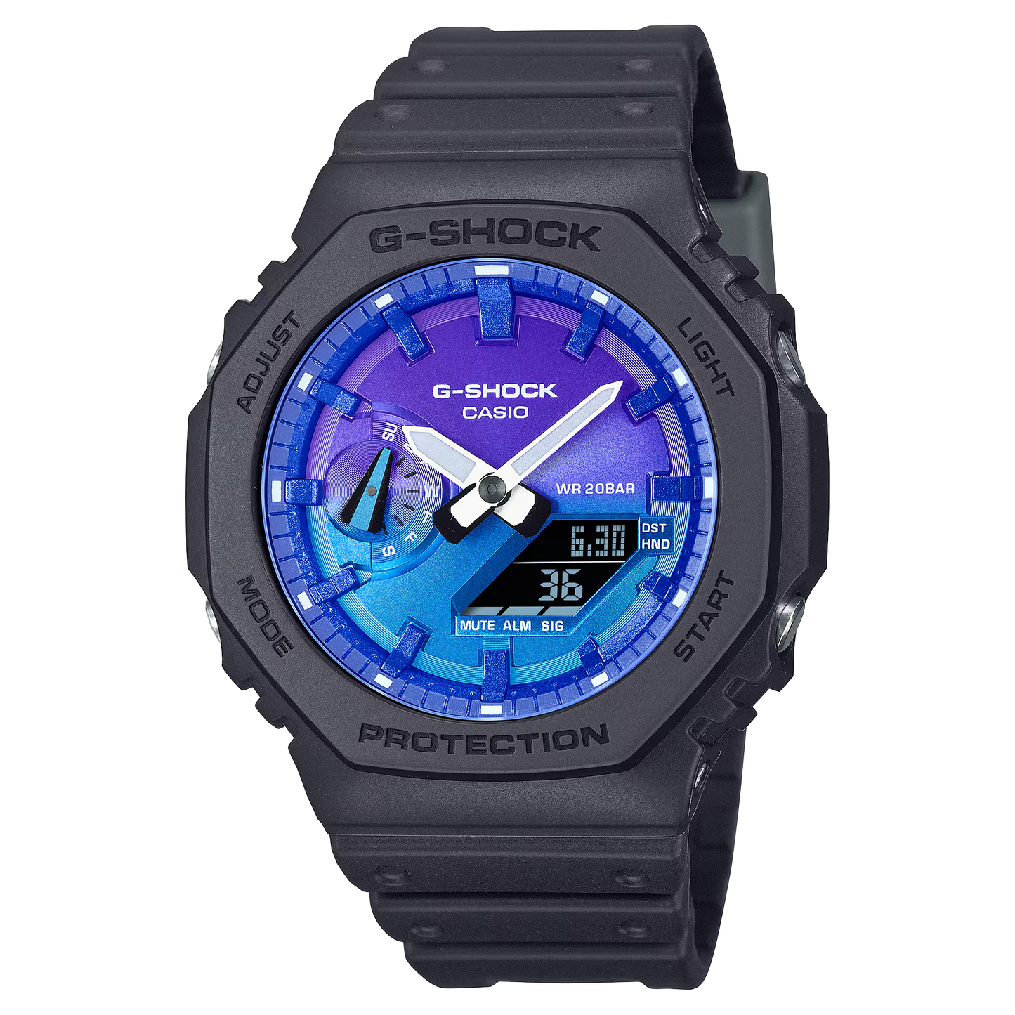 G-SHOCK ANALOG-DIGITAL MEN'S WATCH GA-2100FL-1ADR