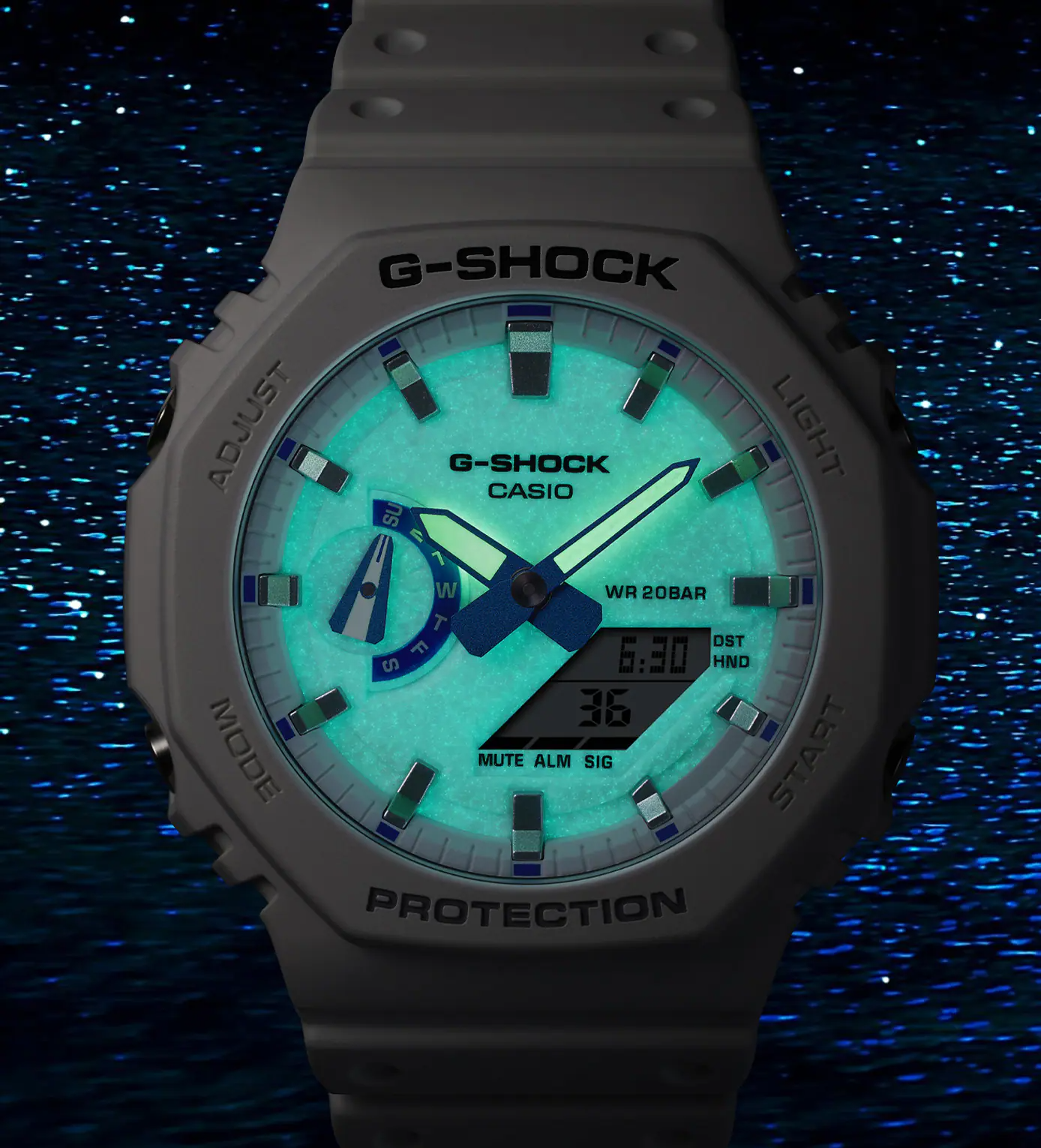 G-SHOCK CASUAL MEN WATCH GA-2100HDS-7ADR