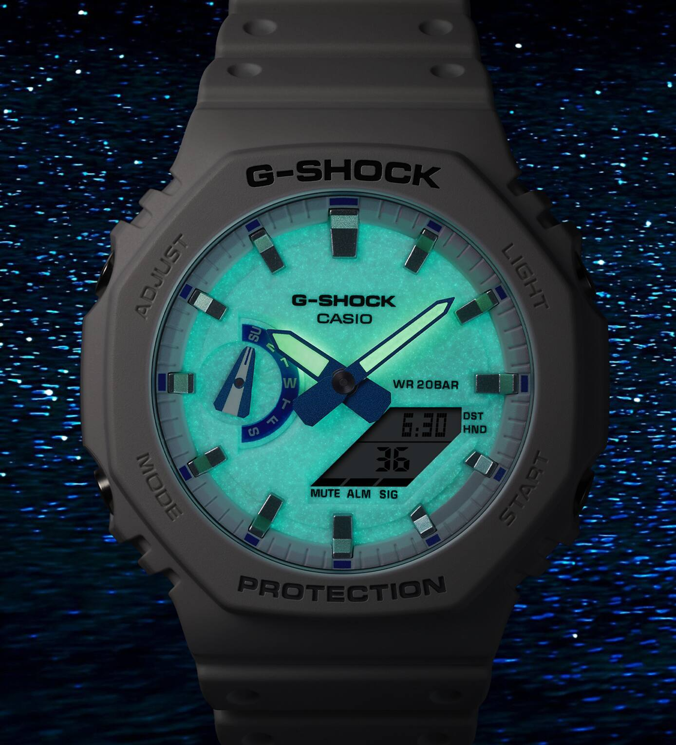 G-SHOCK CASUAL MEN WATCH GA-2100HDS-7A1DR