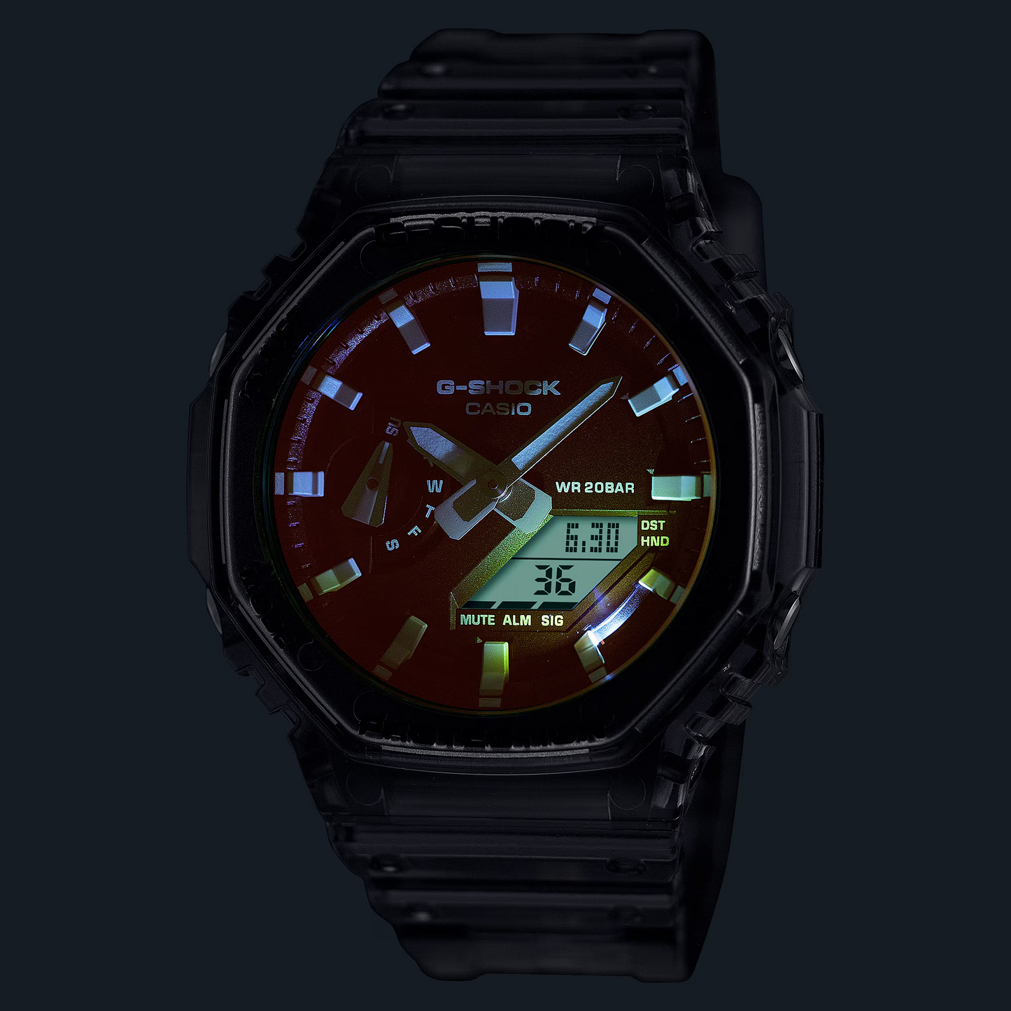 G-SHOCK ANALOG-DIGITAL MEN'S WATCH GA-2100TLS-8ADR