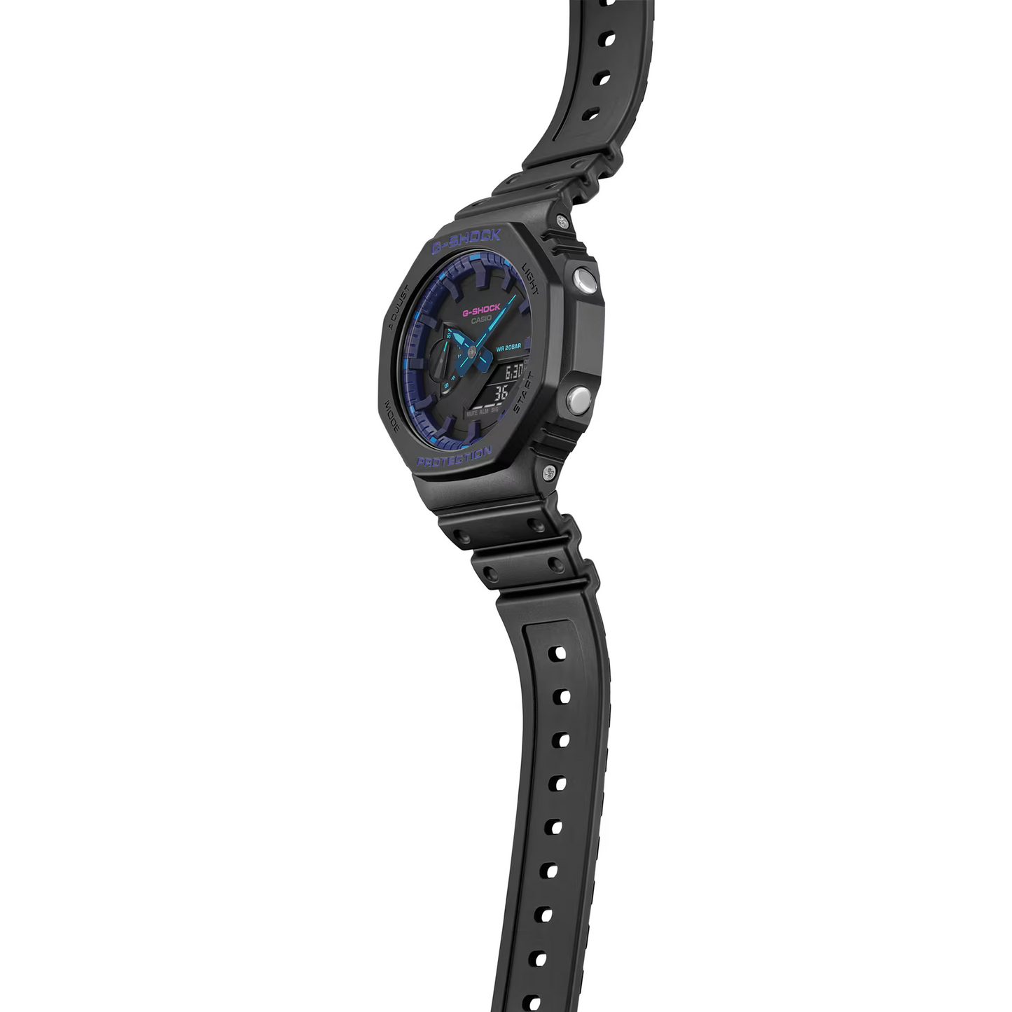 CASIO G-SHOCK GA-2100VB-1ADR ANALOG DIGITAL WATCH