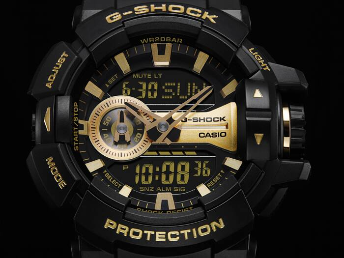 G-SHOCK CASUAL MEN WATCH GA-400GB-1A9DR