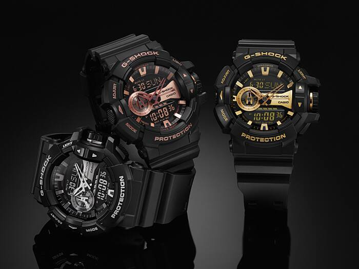 G-SHOCK CASUAL MEN WATCH GA-400GB-1A9DR