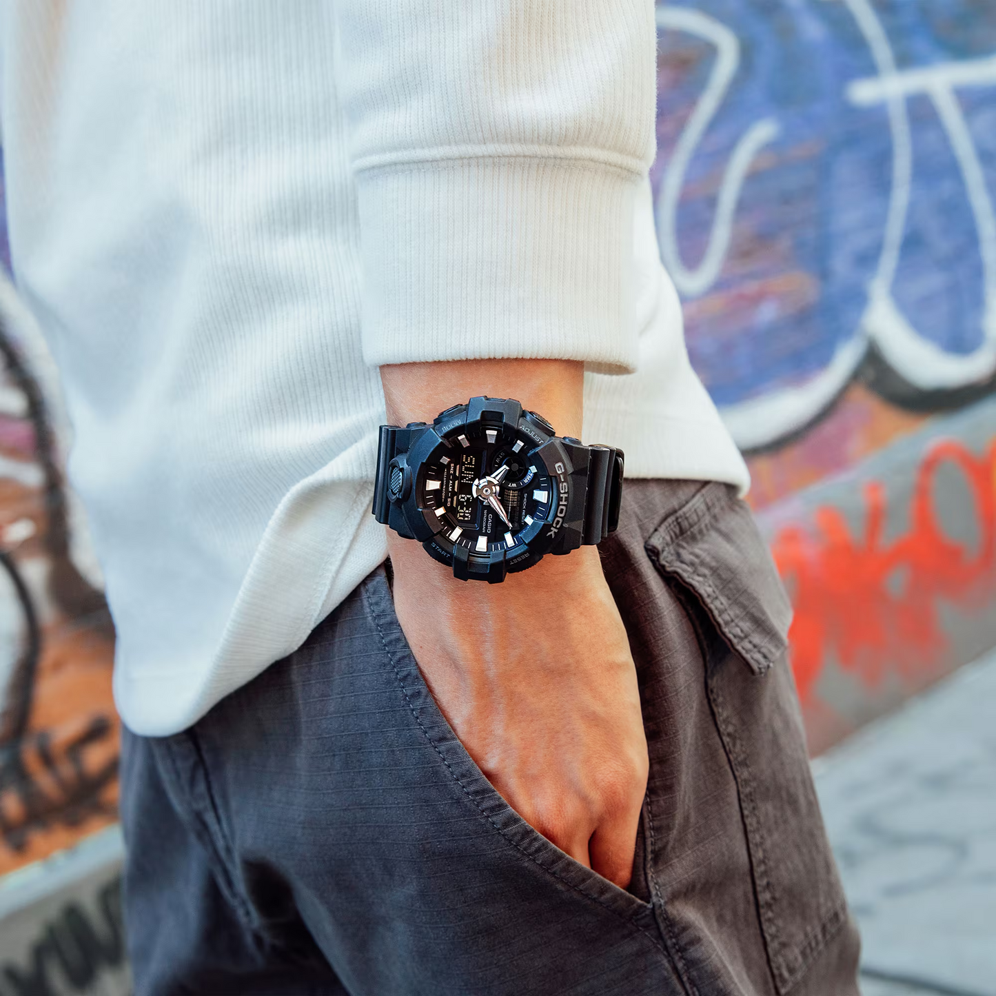 G-SHOCK Casual Men Watch GA-700-1BDR
