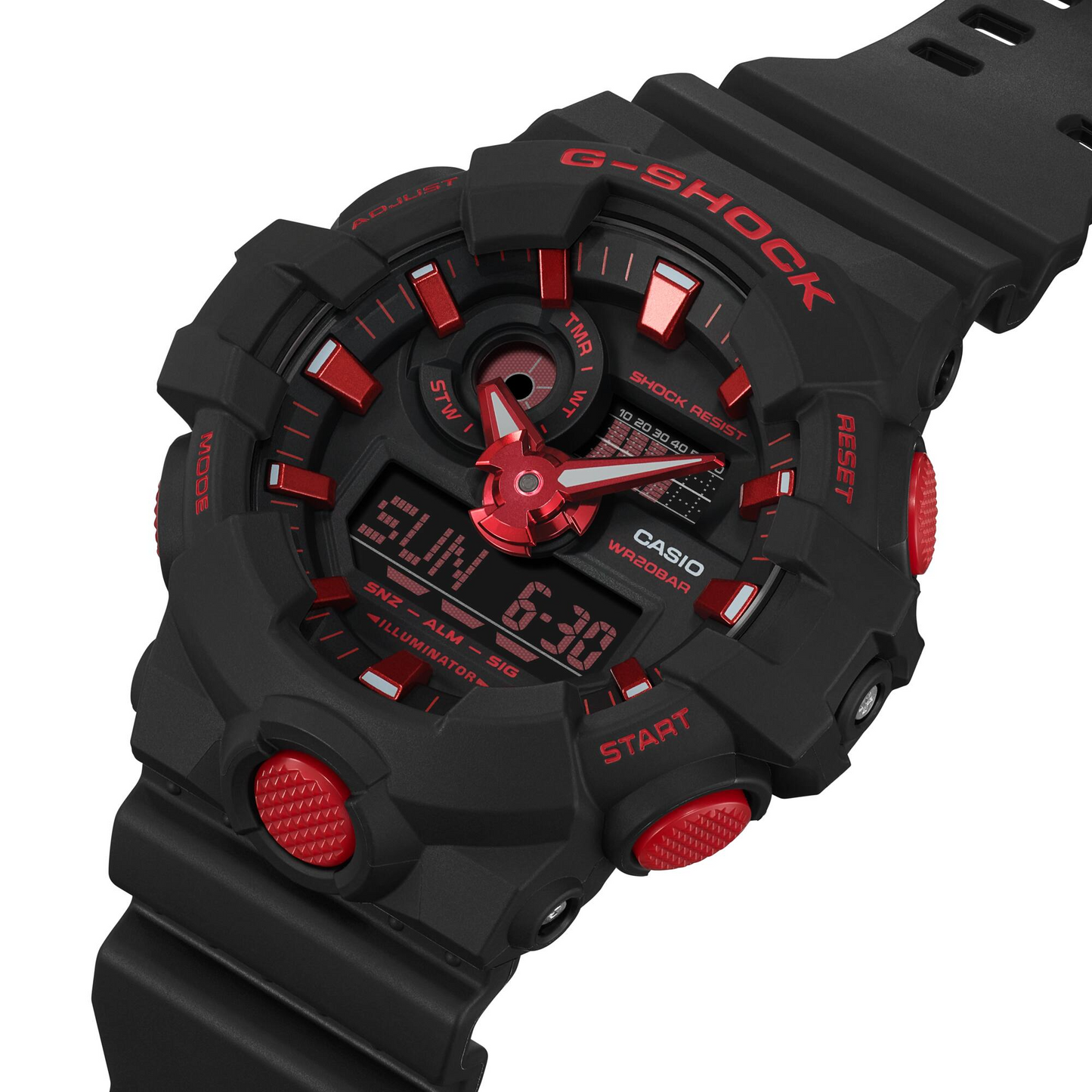 Casio G-Shock GA-700BNR-1ADR Analog Digital Men's Watch
