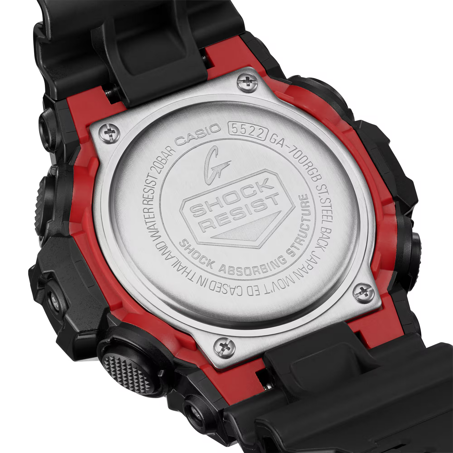 G-SHOCK VIRTUAL RAINBOW RGB MEN CASUAL WATCH GA-700RGB-1ADR