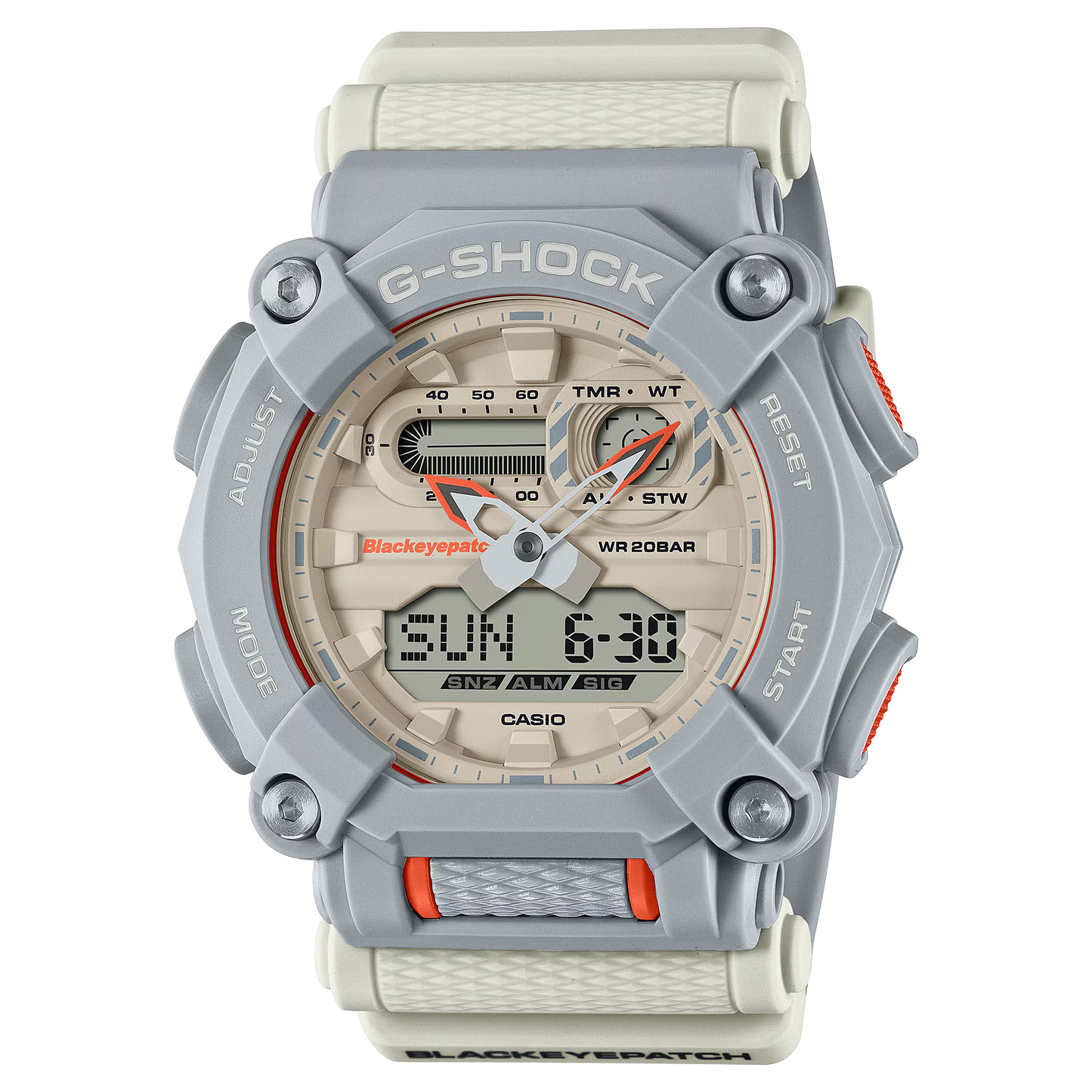 G-SHOCK Black Eye Patch Collaboration Model Men Watch GA-900BEP-8ADR