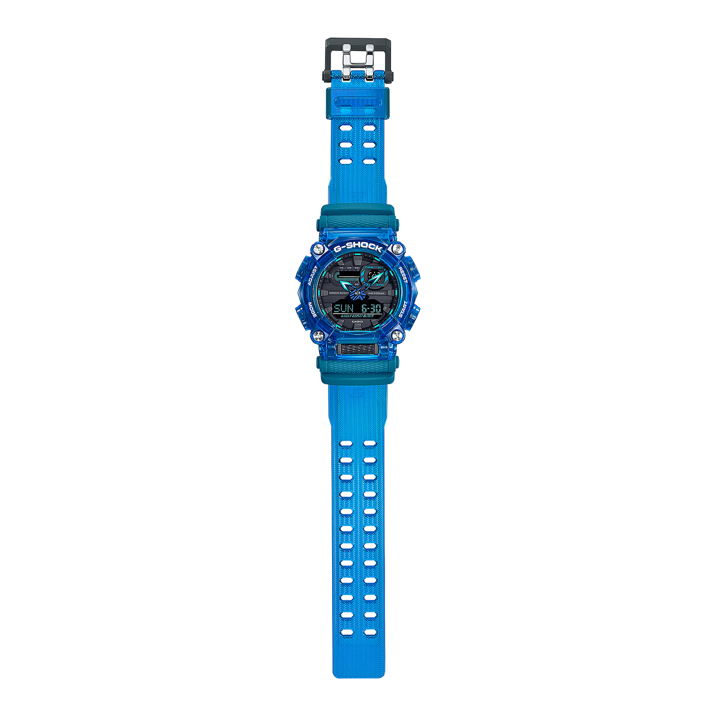 Casio G-Shock GA-900SKL-2ADR Analog-Digital Men's Watch, Blue