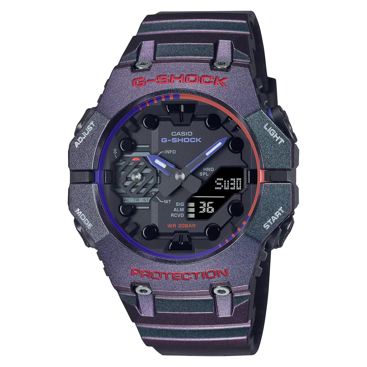 G-SHOCK BLUETOOTH MOBILE LINK CASUAL MEN WATCH GA-B001AH-6ADR