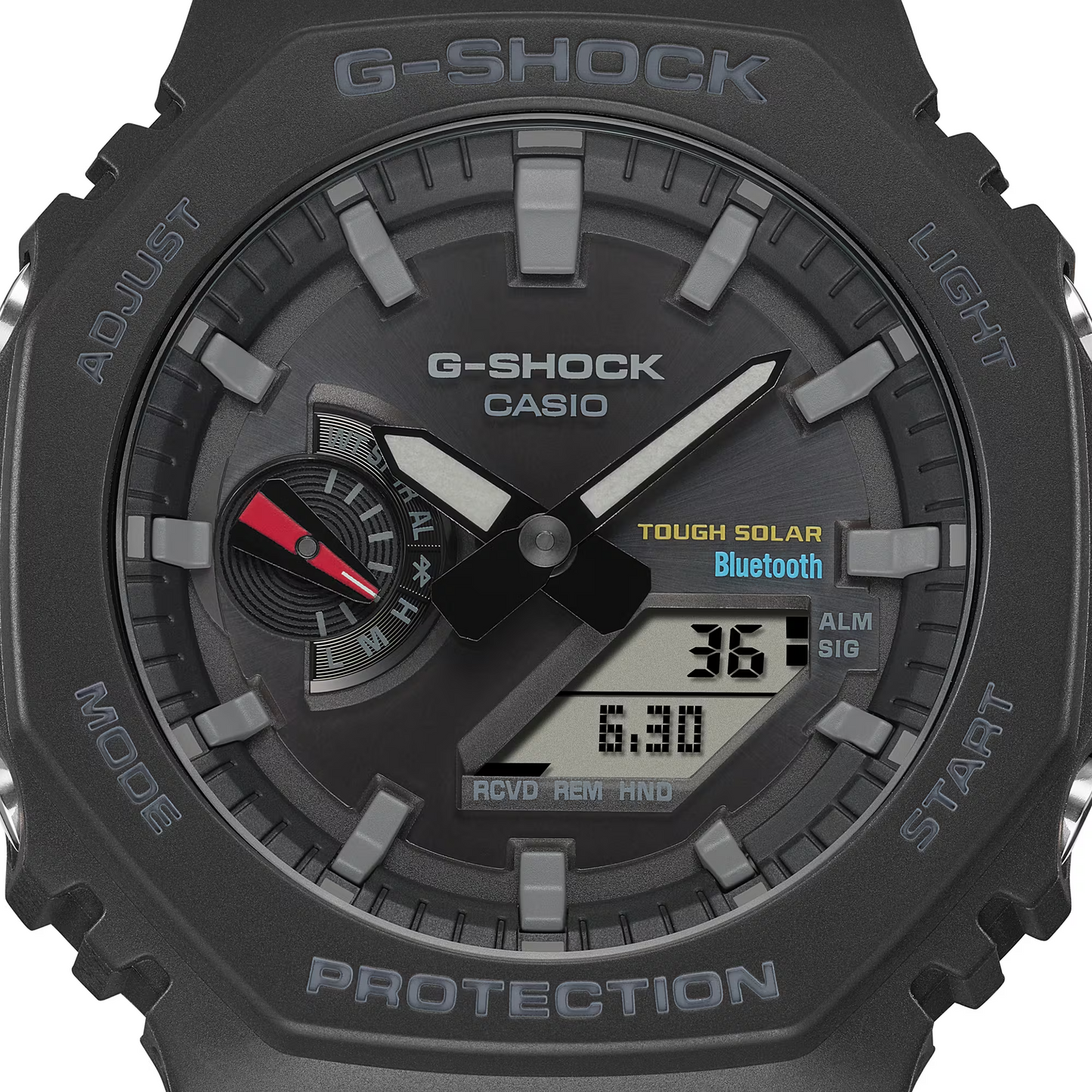 Casio G-Shock GA-B2100-1ADR Analog-Digital Men's Watch, Black