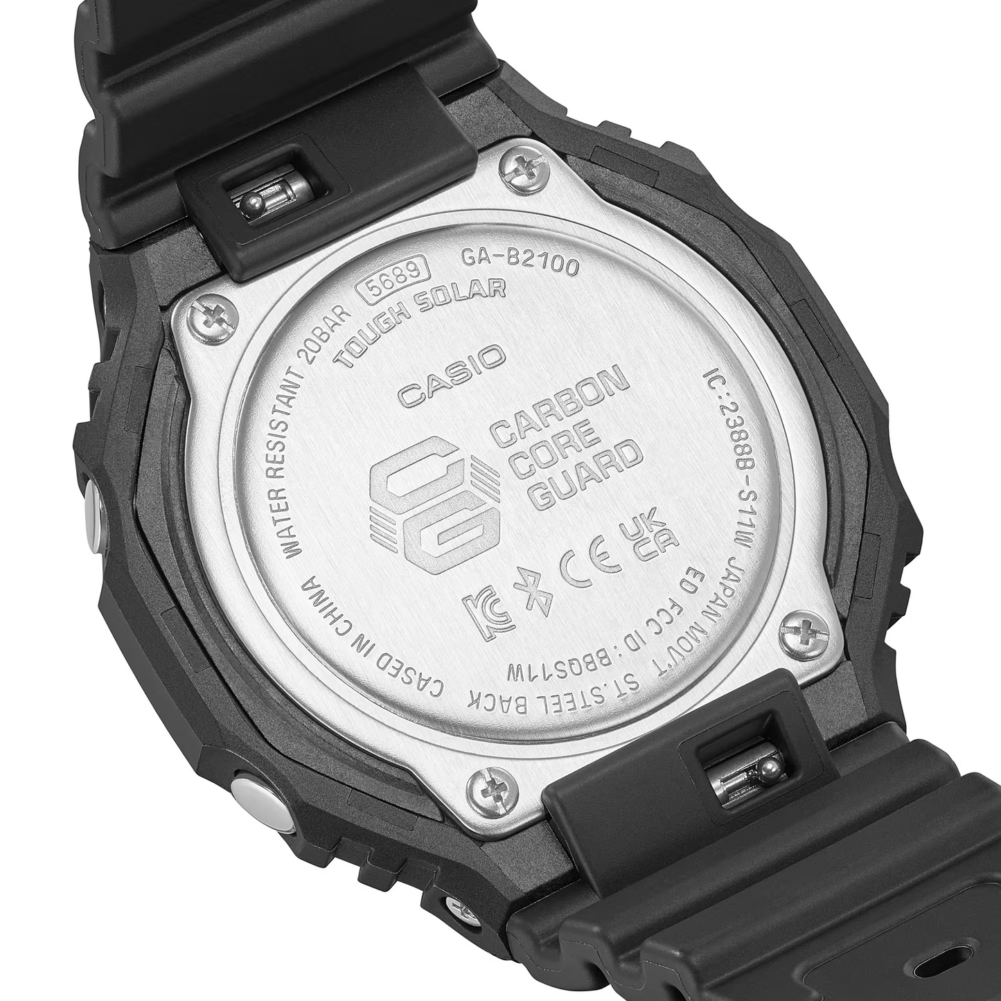 Casio G-Shock GA-B2100-1ADR Analog-Digital Men's Watch, Black