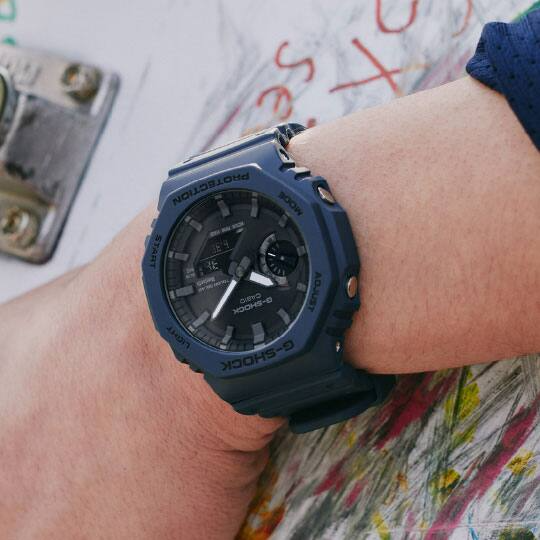 Casio G-Shock GA-B2100-2ADR Analog-Digital Men's Watch, Blue
