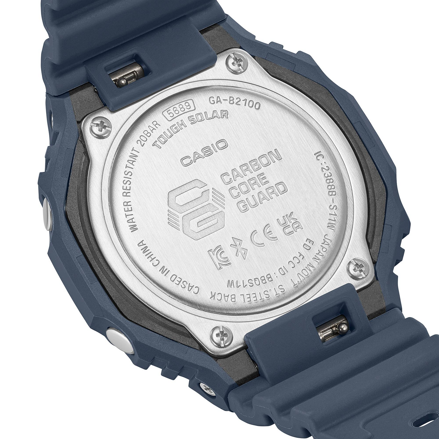 Casio G-Shock GA-B2100-2ADR Analog-Digital Men's Watch, Blue