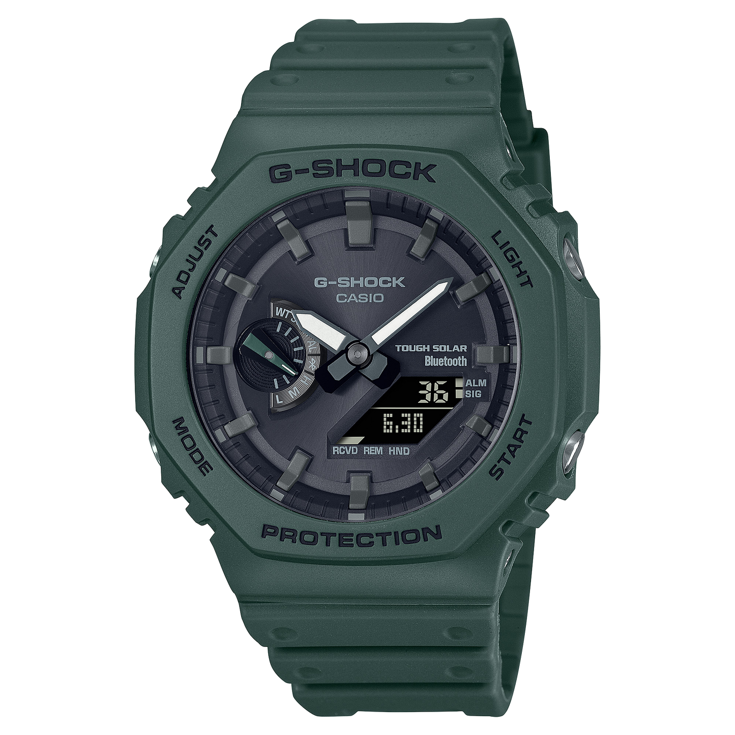 Casio G-Shock GA-B2100-3ADR Analog-Digital Men's Watch, Green
