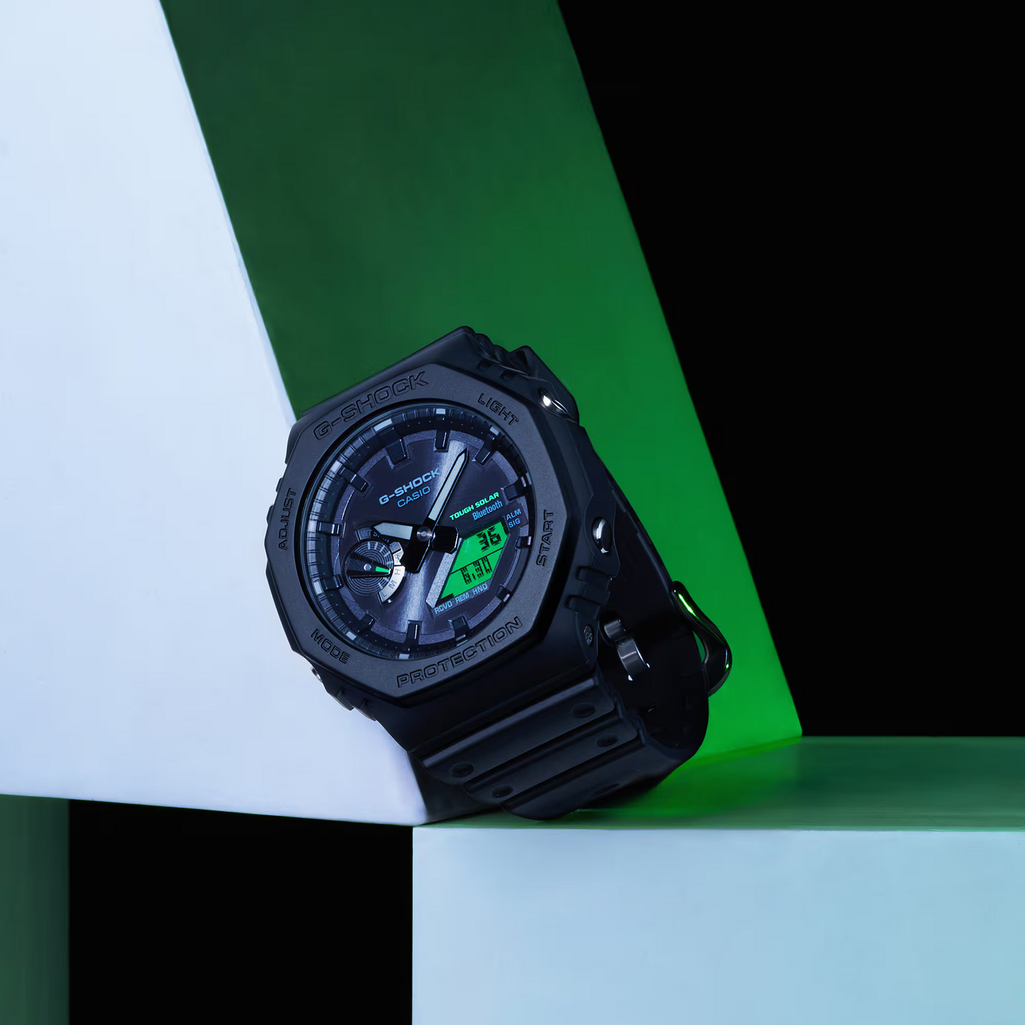G-SHOCK Electro Green Digital Analogue Men Watch GA-B2100BEG-1ADR