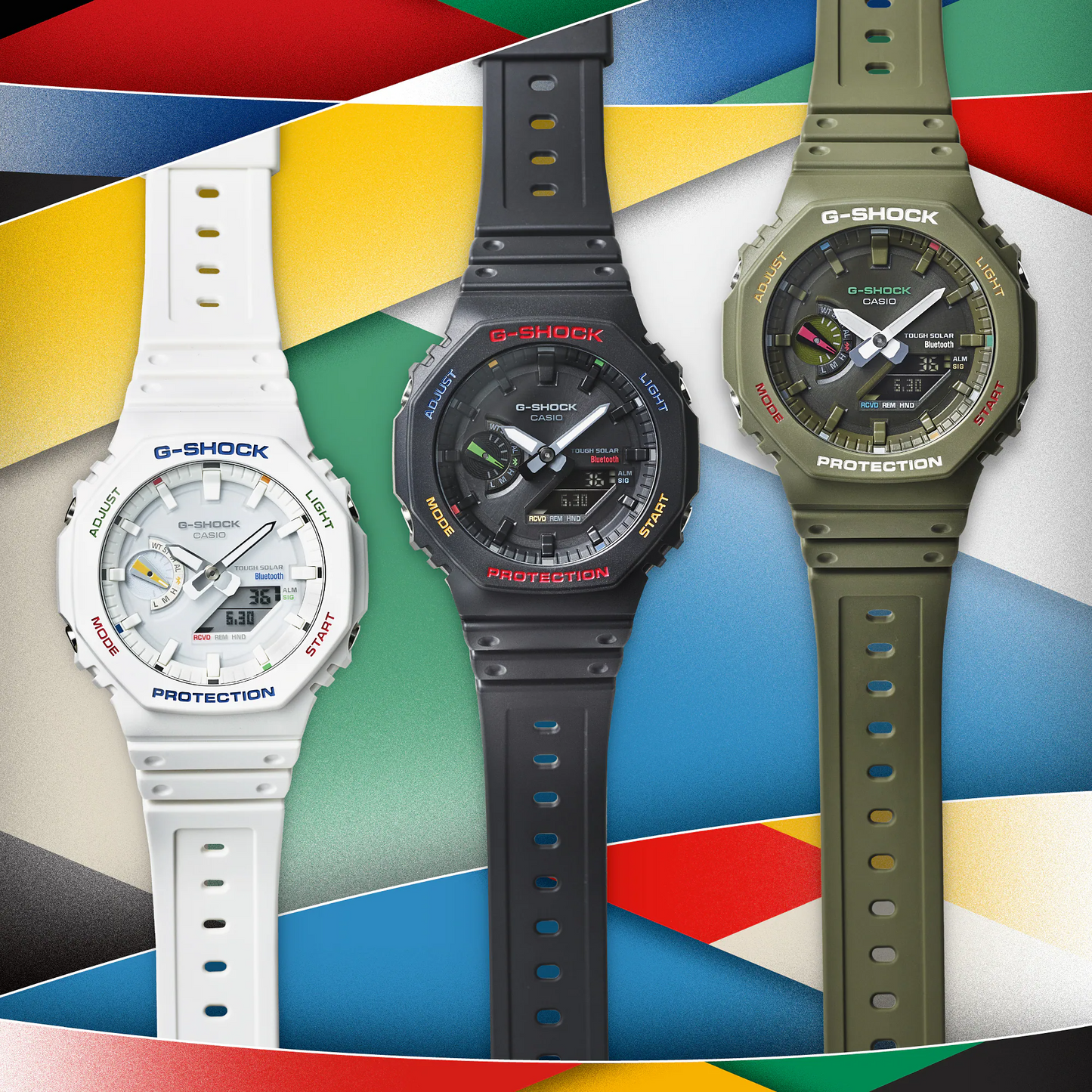 G-SHOCK CASUAL MEN WATCH GA-B2100FC-7ADR