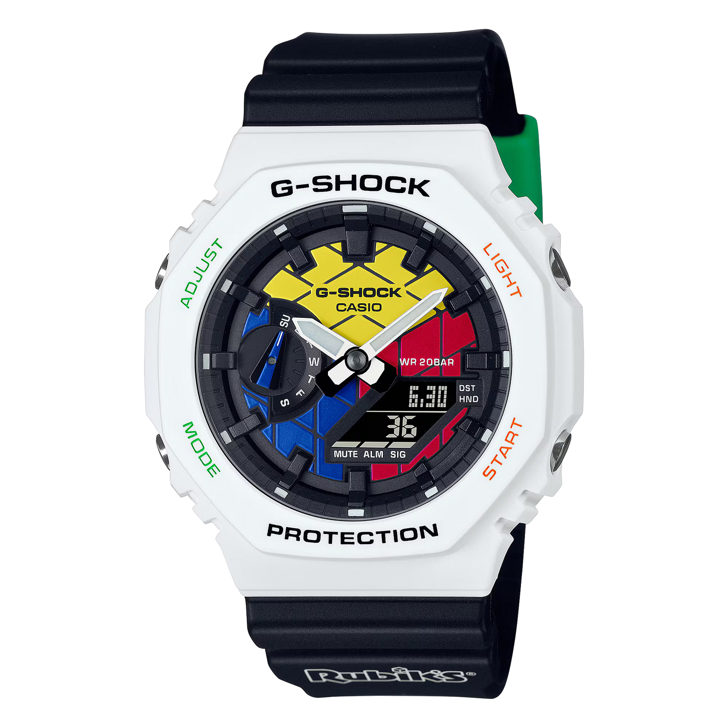 G-SHOCK Rubik's Cube Collaboration MEN WATCH GAE-2100RC-1ADR