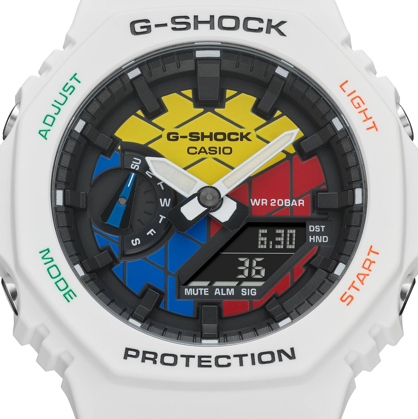 G-SHOCK Rubik's Cube Collaboration MEN WATCH GAE-2100RC-1ADR