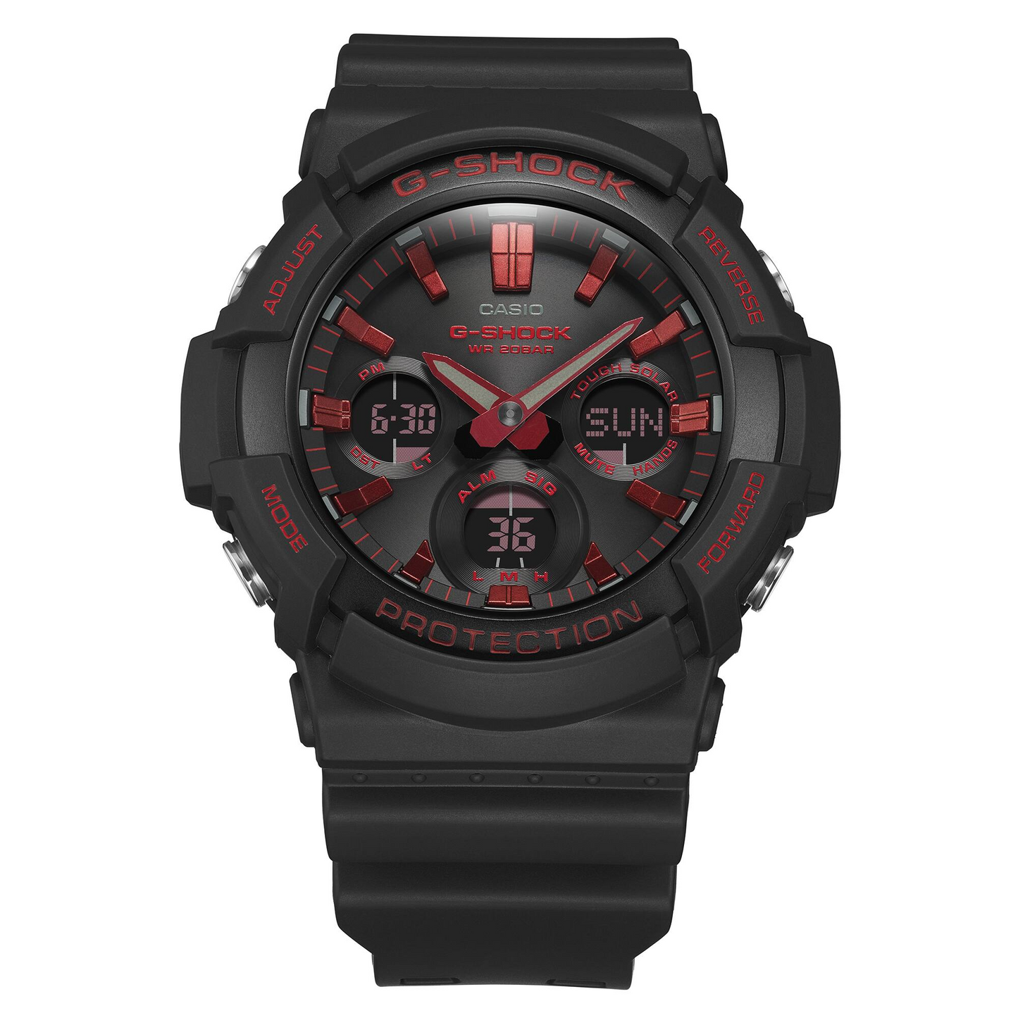 Casio G-Shock GAS-100BNR-1ADR Analog Digital Men's Watch