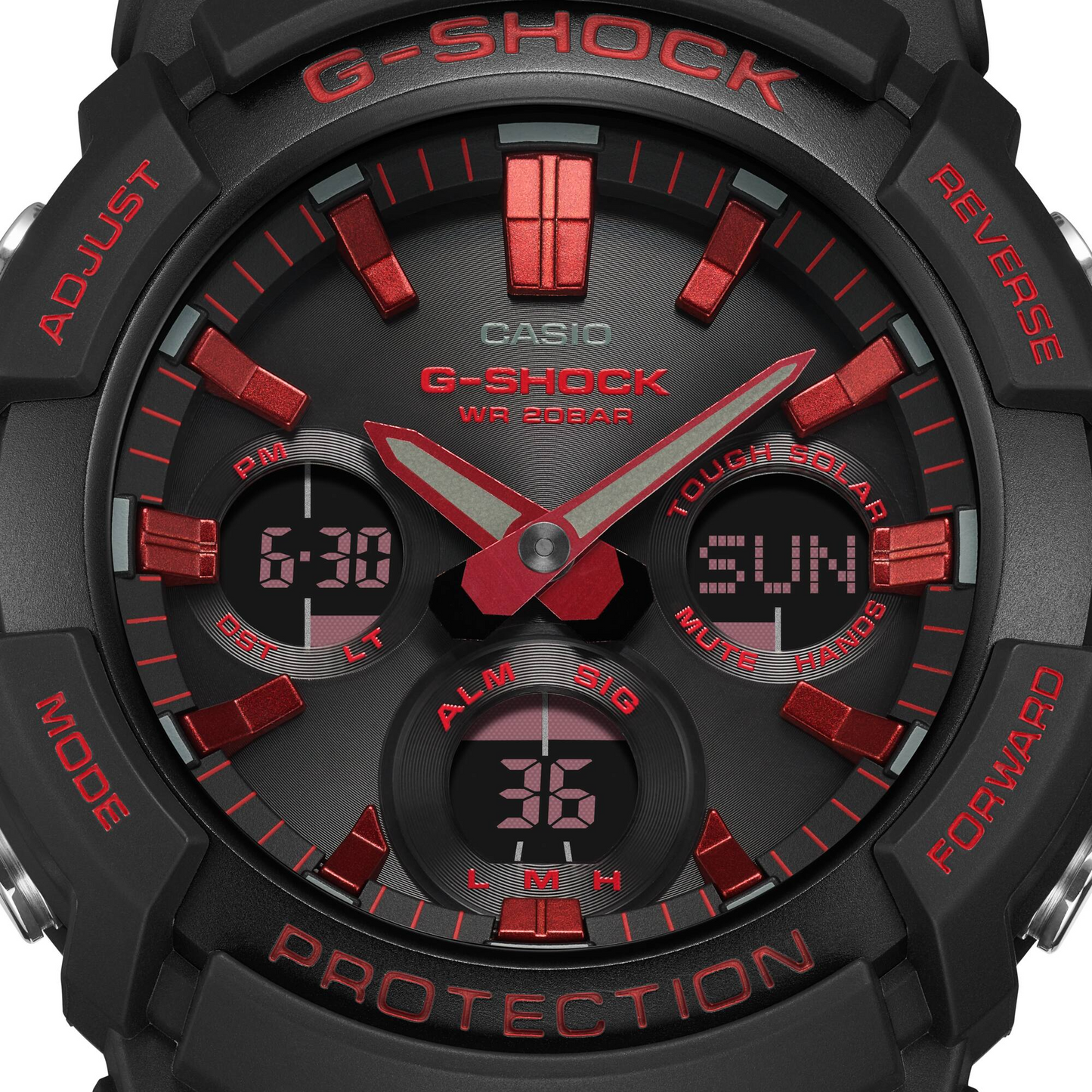 Casio G-Shock GAS-100BNR-1ADR Analog Digital Men's Watch