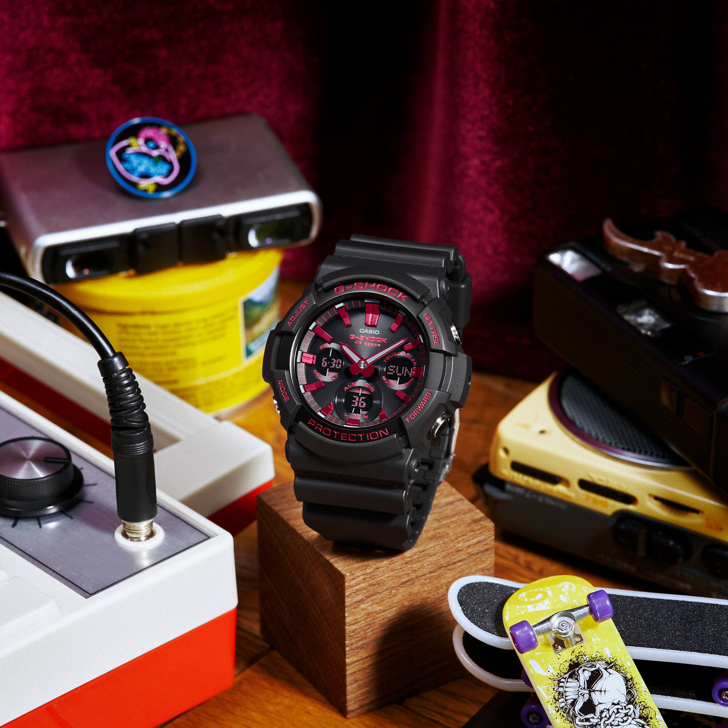 Casio G-Shock GAS-100BNR-1ADR Analog Digital Men's Watch